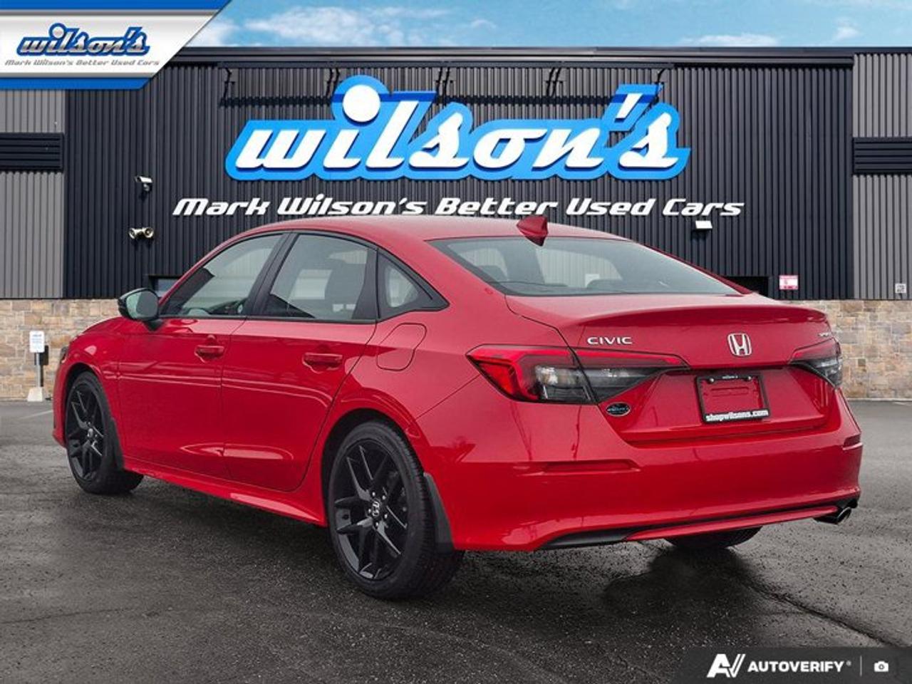 2024 Honda Civic Sedan Sport | Sunroof | Adaptive Cruise | Heated Wheel + Seats | CarPlay + Android | Rear Cam | and More ! Photo