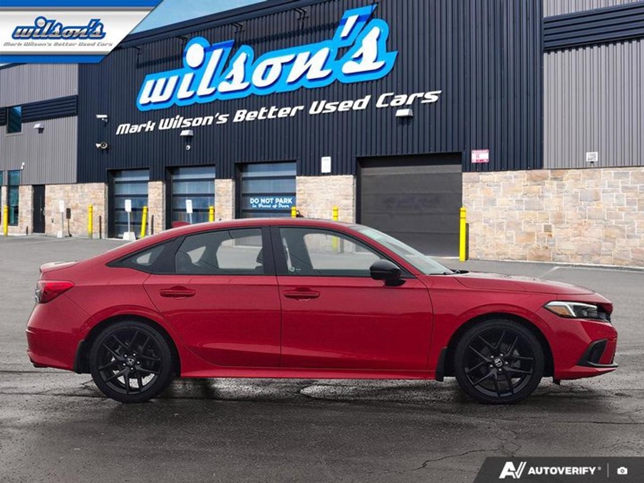 2024 Honda Civic Sedan Sport | Sunroof | Adaptive Cruise | Heated Wheel + Seats | CarPlay + Android | Rear Cam | and More ! Photo