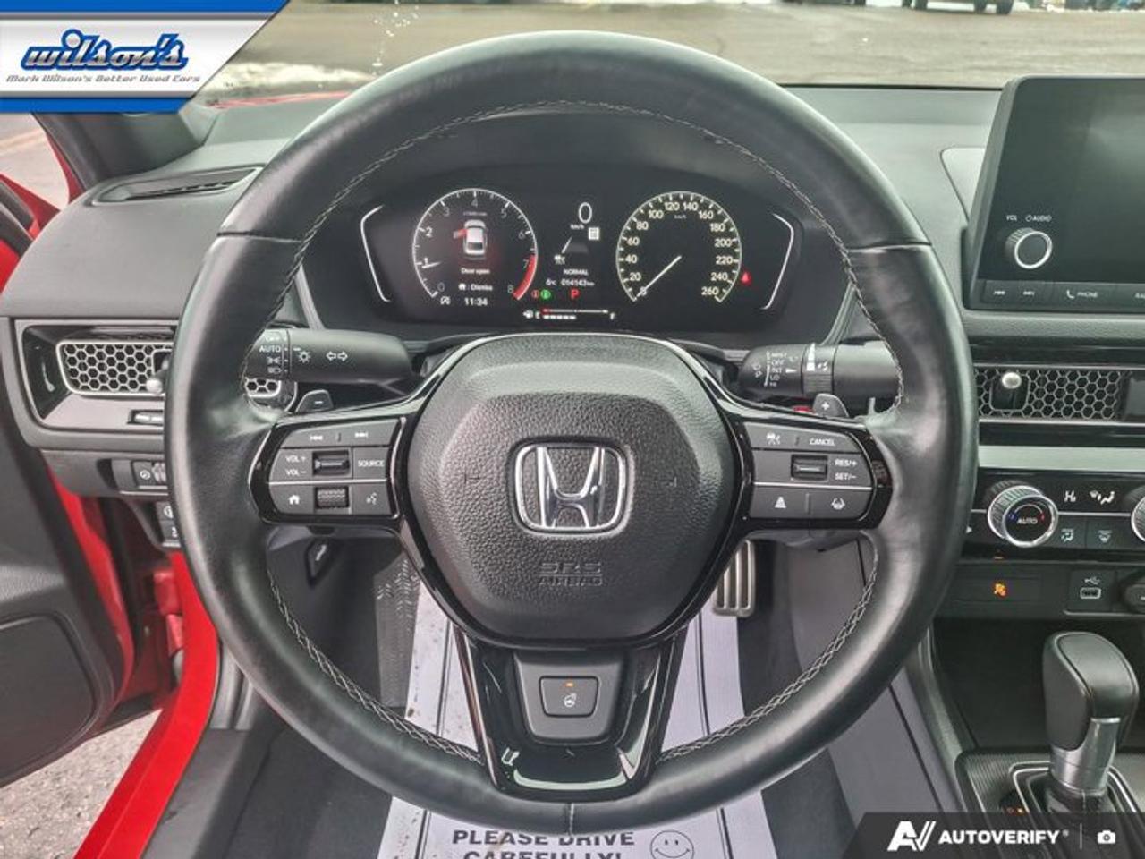 2024 Honda Civic Sedan Sport | Sunroof | Adaptive Cruise | Heated Wheel + Seats | CarPlay + Android | Rear Cam | and More ! Photo