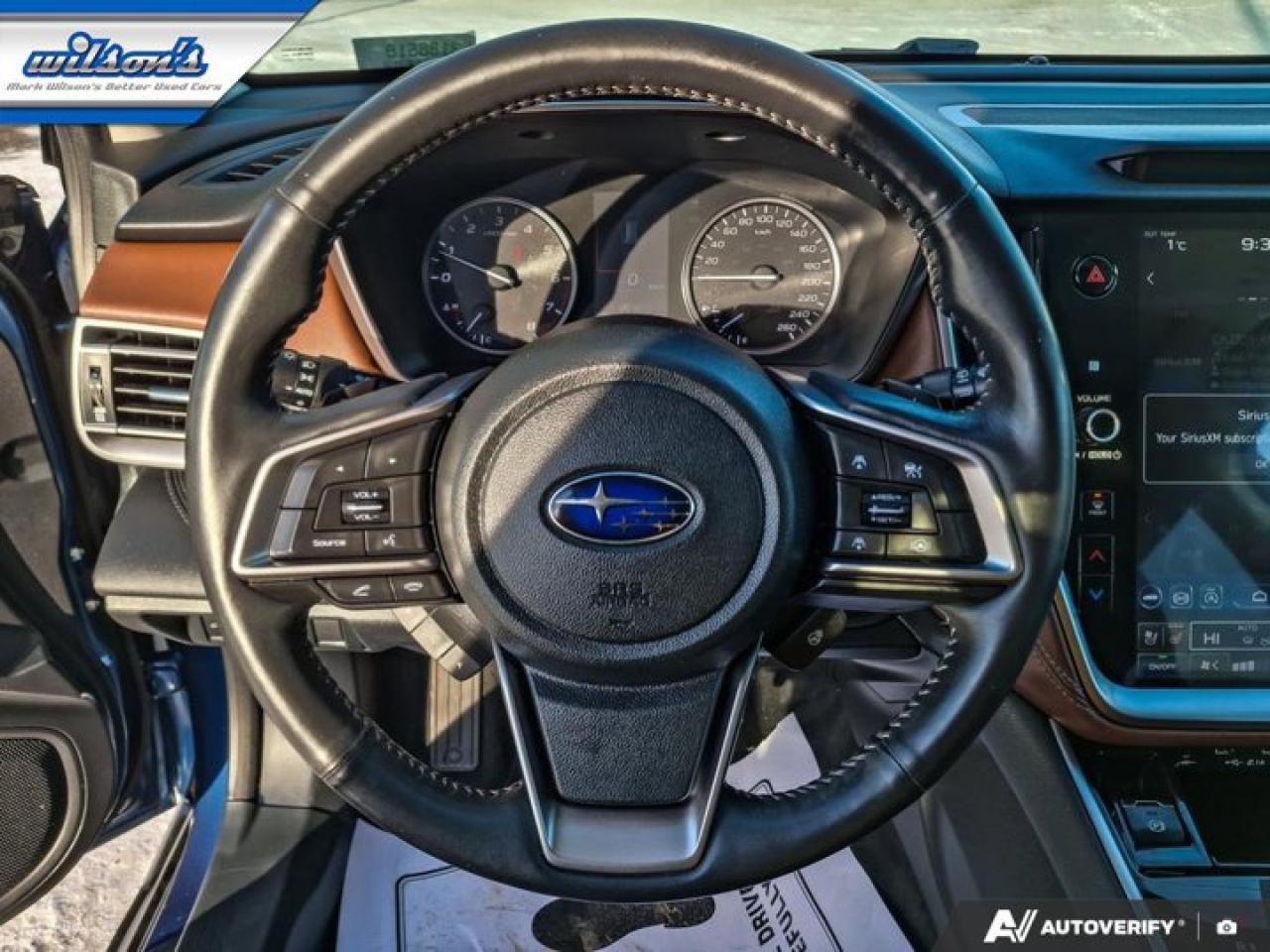 2020 Subaru Outback Premier AWD | Leather | Sunroof | Nav | Adaptive Cruise | Cooled Seats | Heated Wheel and More ! Photo