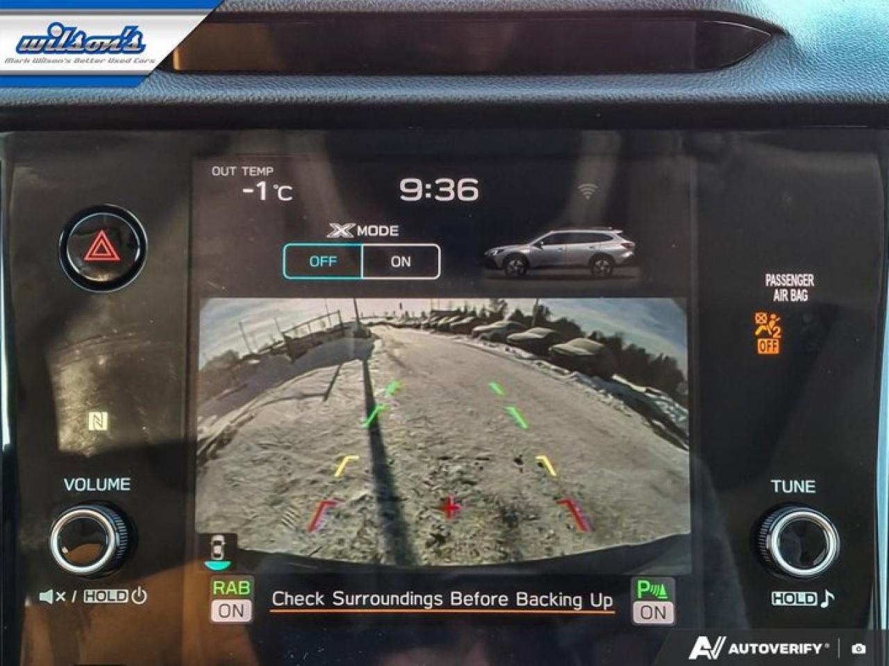 2020 Subaru Outback Premier AWD | Leather | Sunroof | Nav | Adaptive Cruise | Cooled Seats | Heated Wheel and More ! Photo