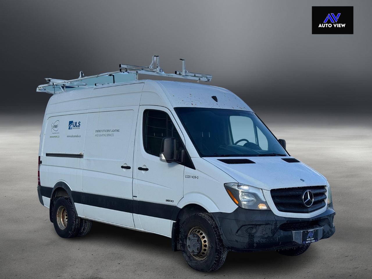 2014 Mercedes-Benz Sprinter 3500 144" **LADDER RACKS / PARTITION WALL** - Photo #4