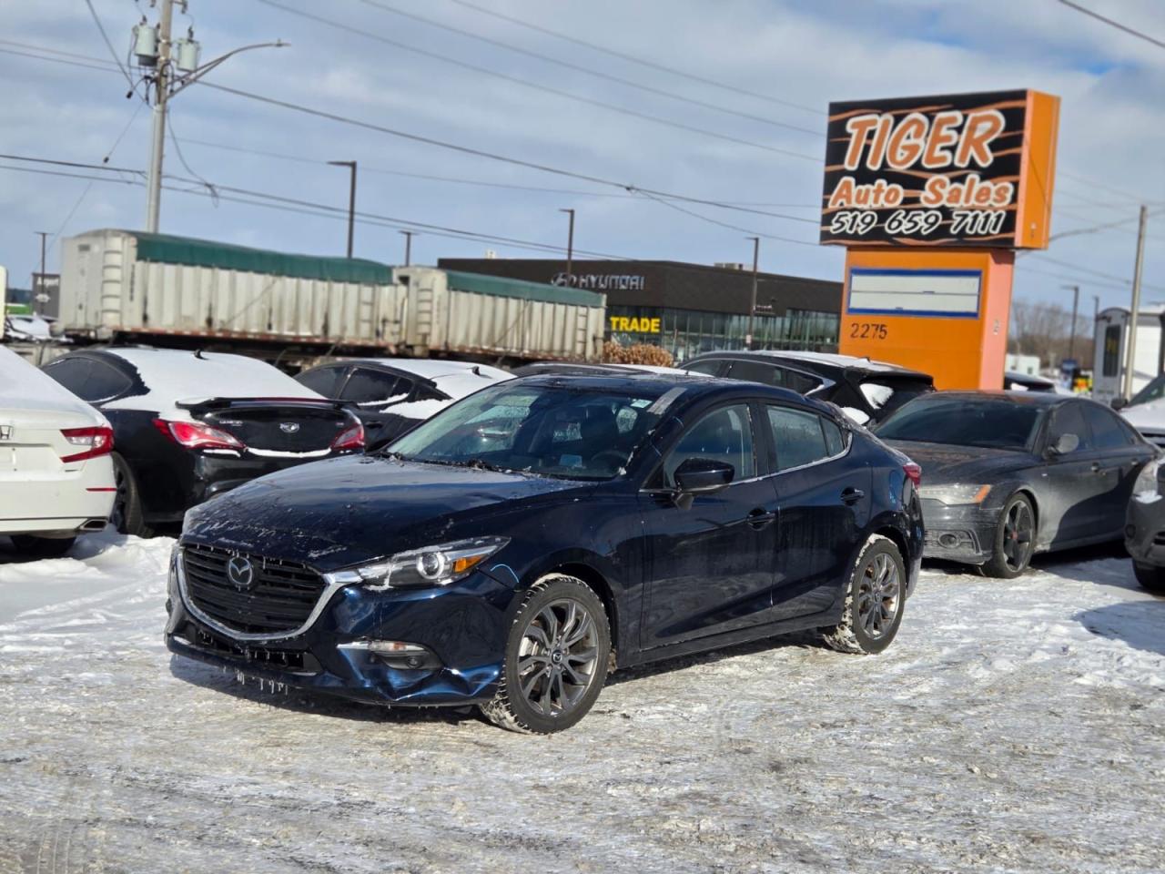 2018 Mazda MAZDA3 GT, FOR EXPORT OR PARTS, IRREPARABLE, ONLY 25KMS - Photo #1