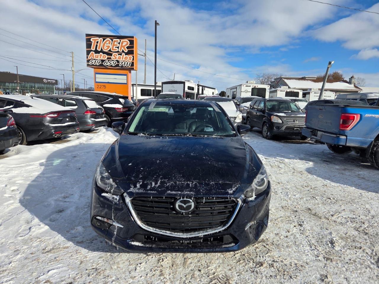 2018 Mazda MAZDA3 GT, FOR EXPORT OR PARTS, IRREPARABLE, ONLY 25KMS - Photo #8