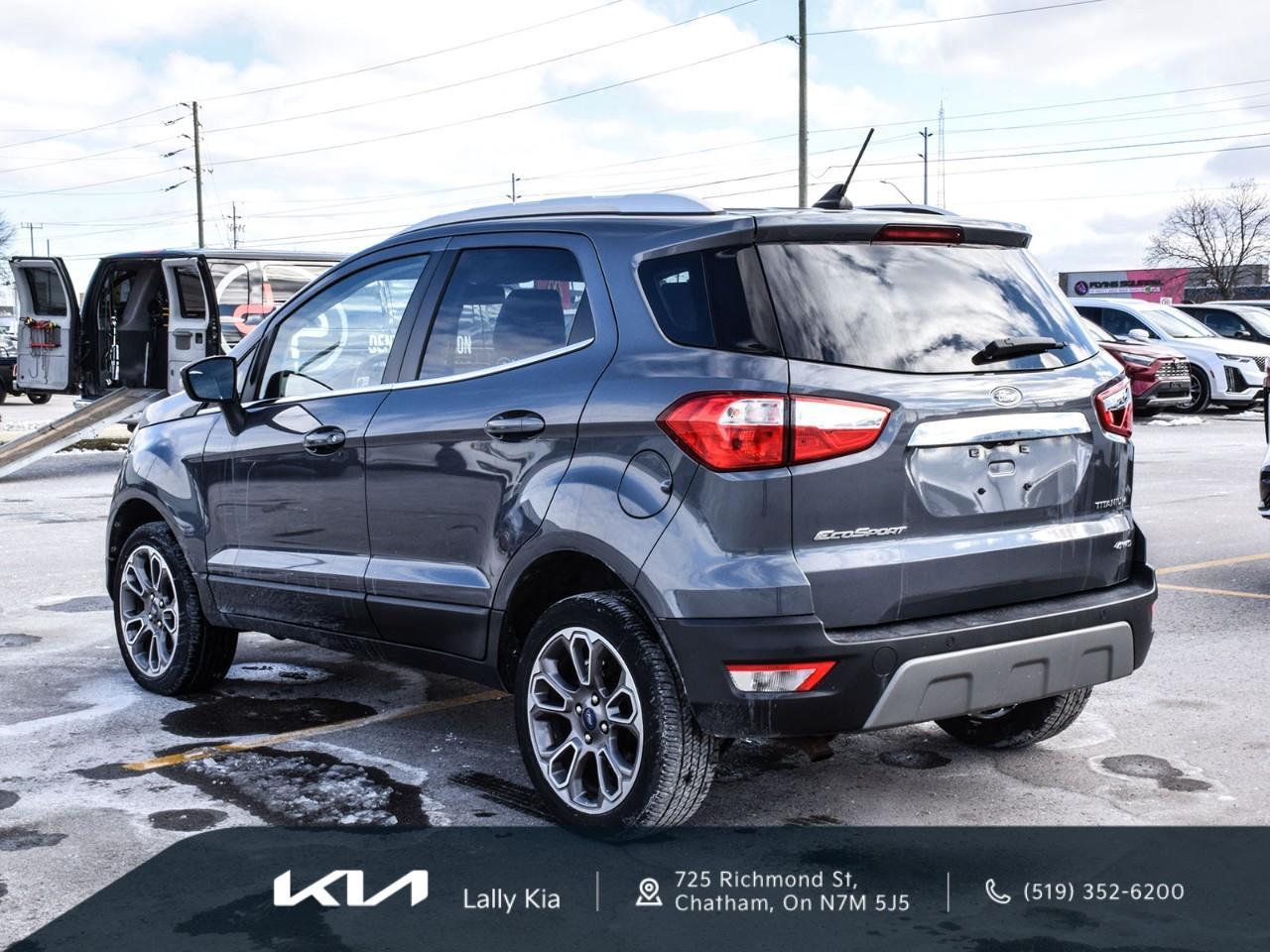 2021 Ford EcoSport Titanium New Arrival | Recent Trade | Clean CarFax | 4WD | Leather Photo