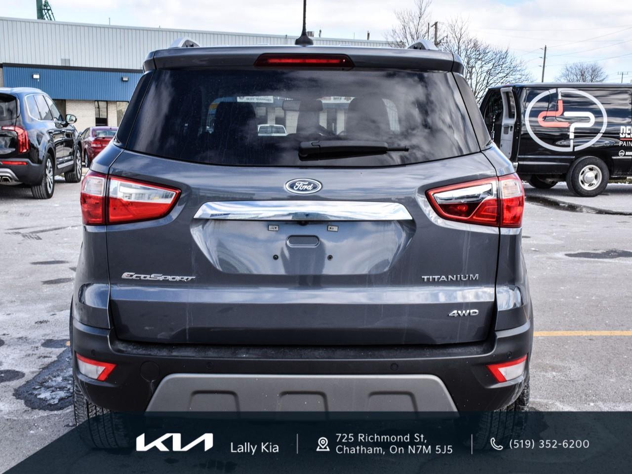 2021 Ford EcoSport Titanium New Arrival | Recent Trade | Clean CarFax | 4WD | Leather Photo