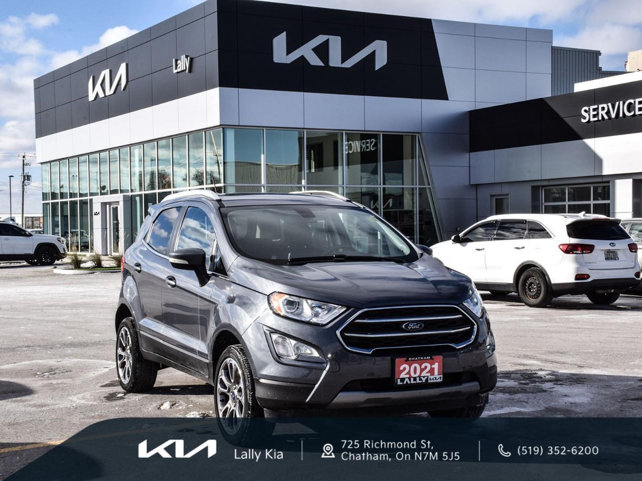 2021 Ford EcoSport Titanium New Arrival | Recent Trade | Clean CarFax | 4WD | Leather Photo