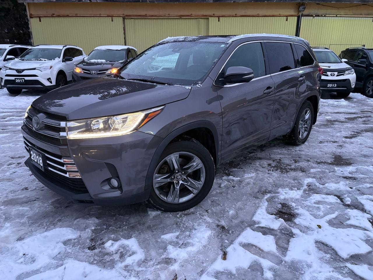 Used 2018 Toyota Highlander LIMITED,7 PASSENGERS,NO ACCIDENT HISTORY,CERTIFIED for sale in Richmond Hill, ON