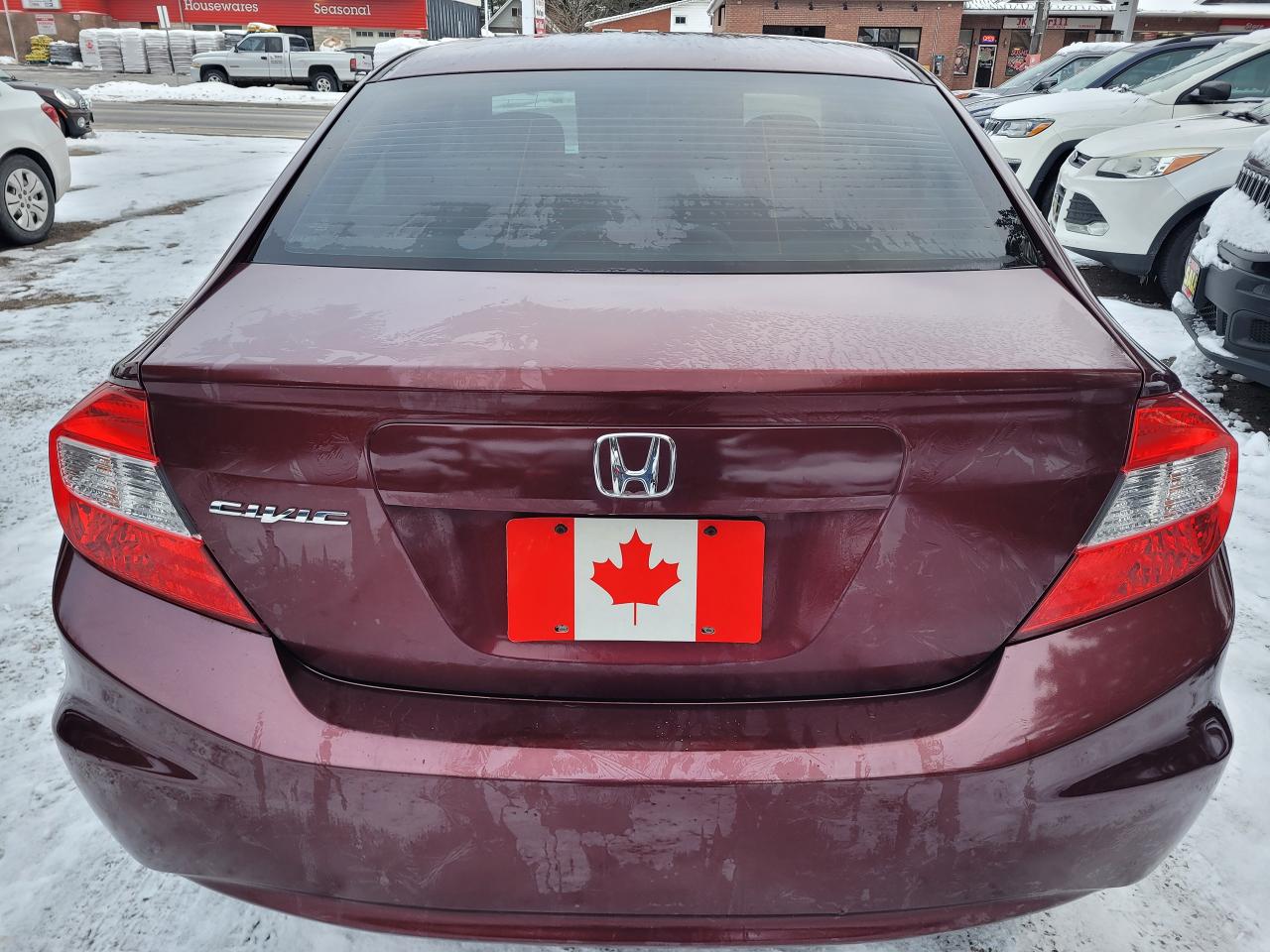 2012 Honda Civic 4dr Auto EX Clean CarFax Financing Avail. Trade OK Photo3