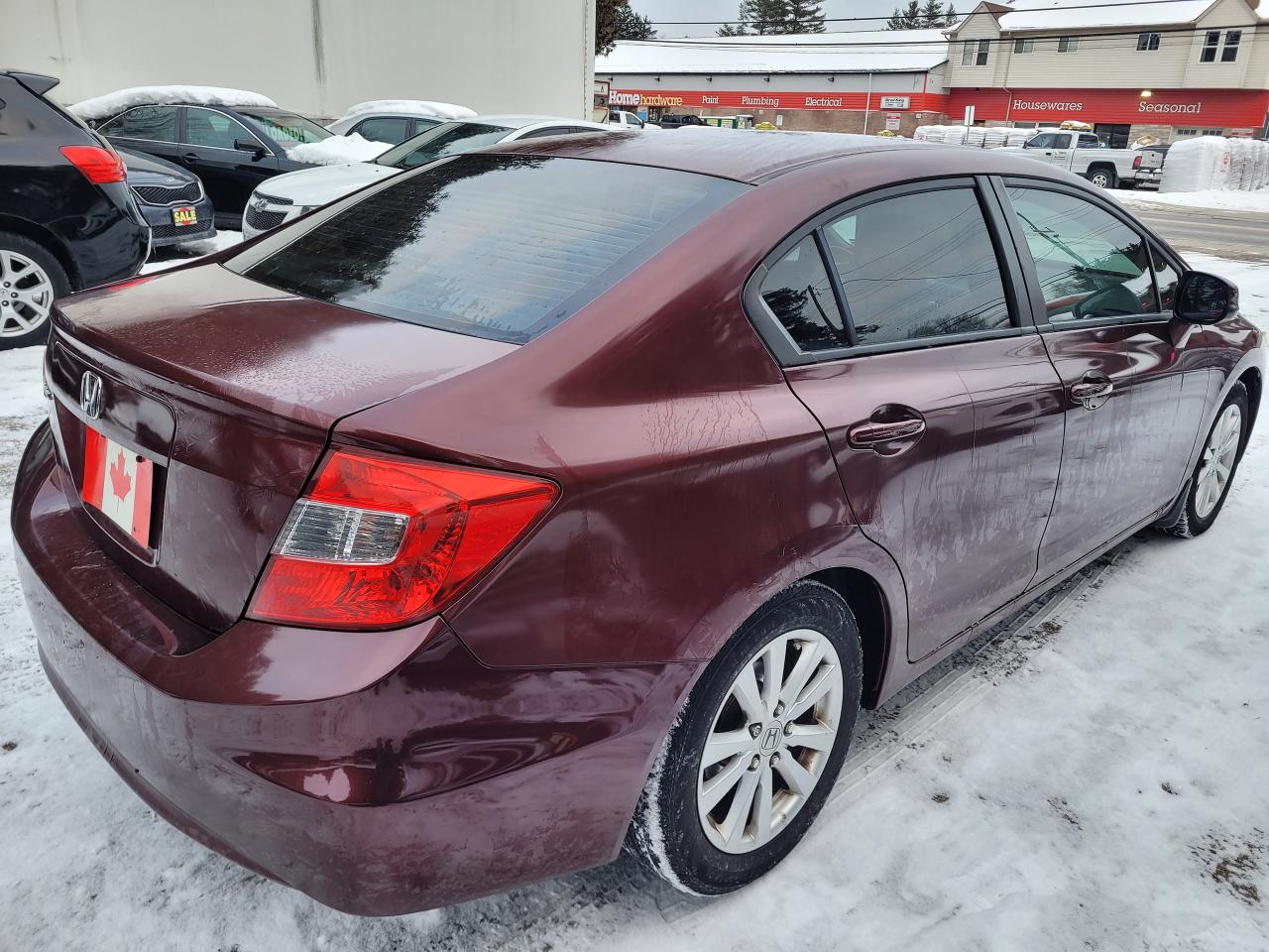 2012 Honda Civic 4dr Auto EX Clean CarFax Financing Avail. Trade OK Photo4