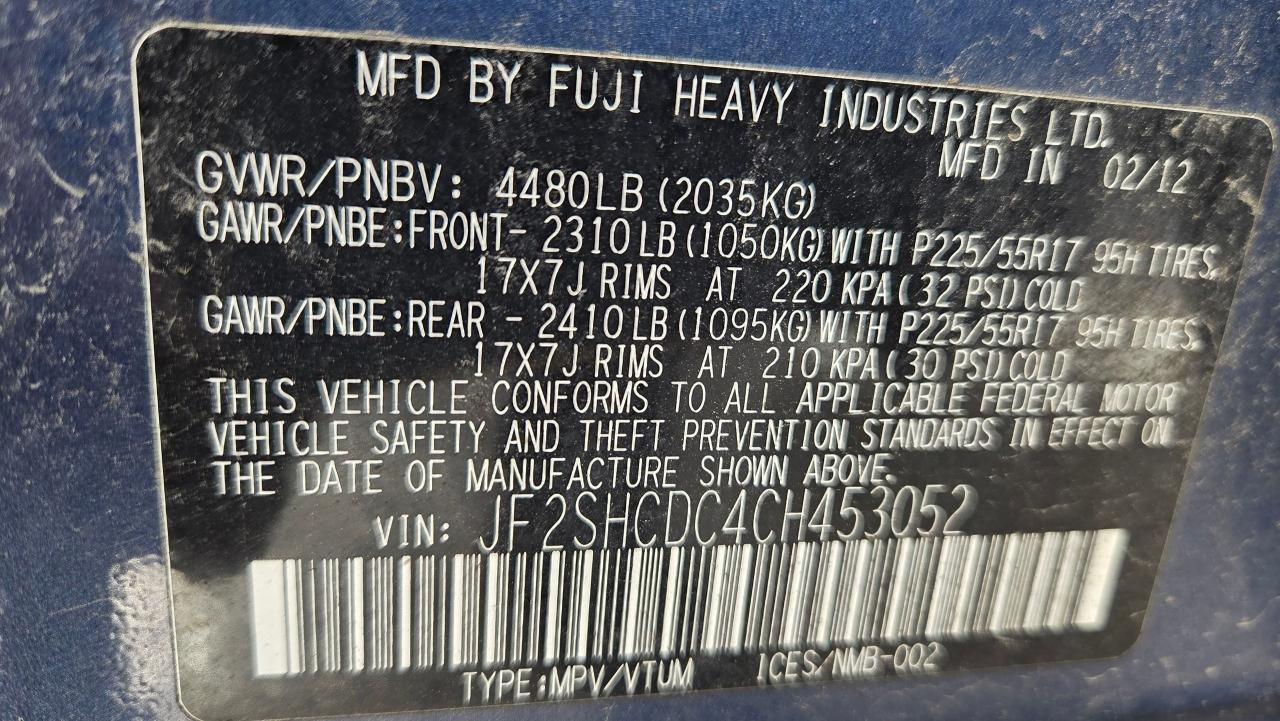 2012 Subaru Forester X Limited - Photo #21