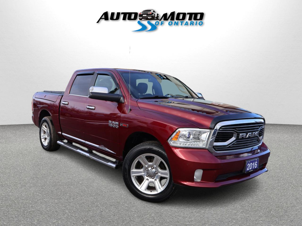 2016 RAM 1500 LIMITED DIESEL 4WD CERTIFIED *ACCIDENT FREE*DODGE MAINTAIN* CAMERA NAV BLUETOOTH LEATHER HEATED SEATS SUNROOF CRUISE ALLOYS - Photo #1
