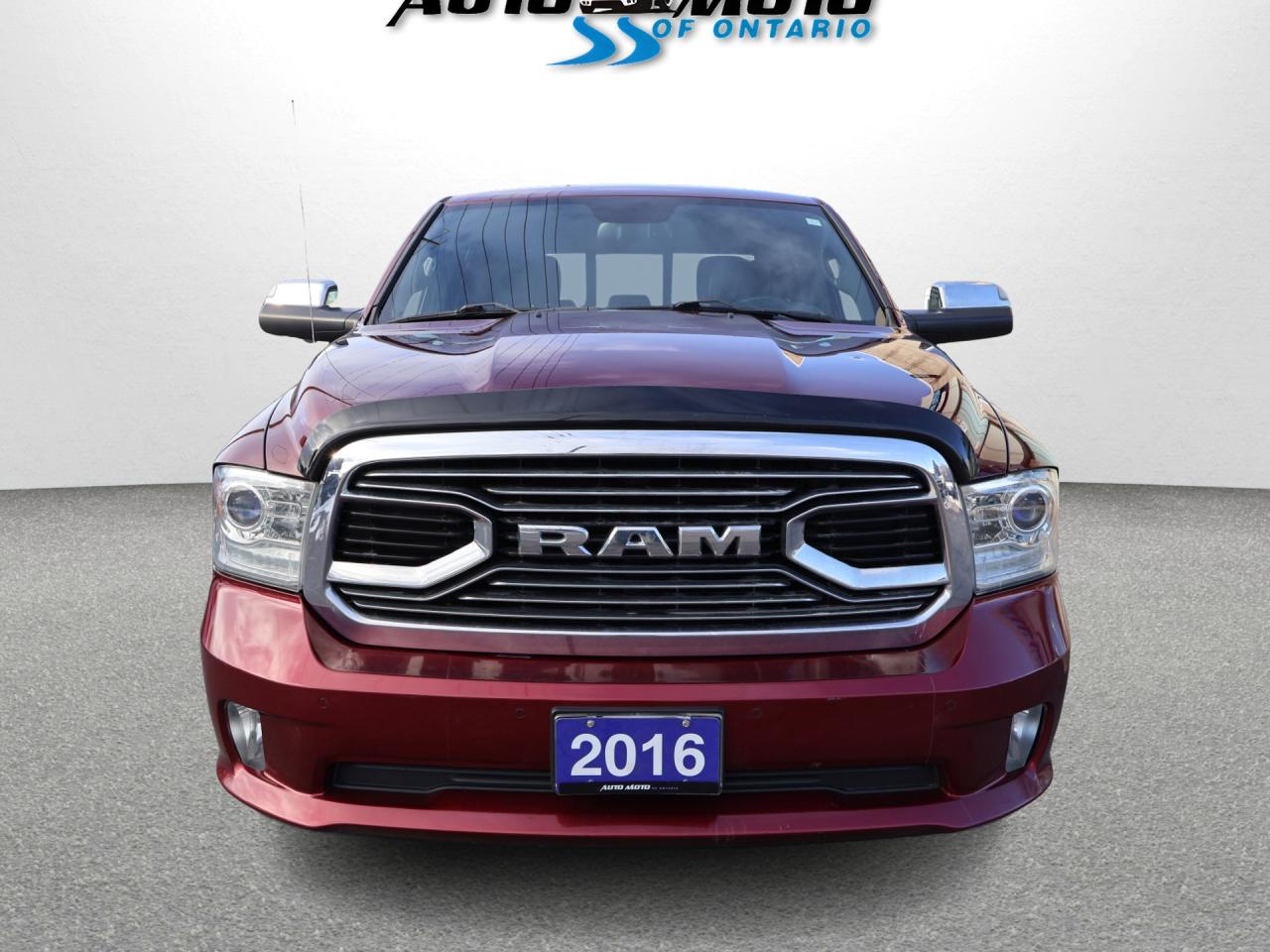 2016 RAM 1500 LIMITED DIESEL 4WD CERTIFIED *ACCIDENT FREE*DODGE MAINTAIN* CAMERA NAV BLUETOOTH LEATHER HEATED SEATS SUNROOF CRUISE ALLOYS - Photo #2