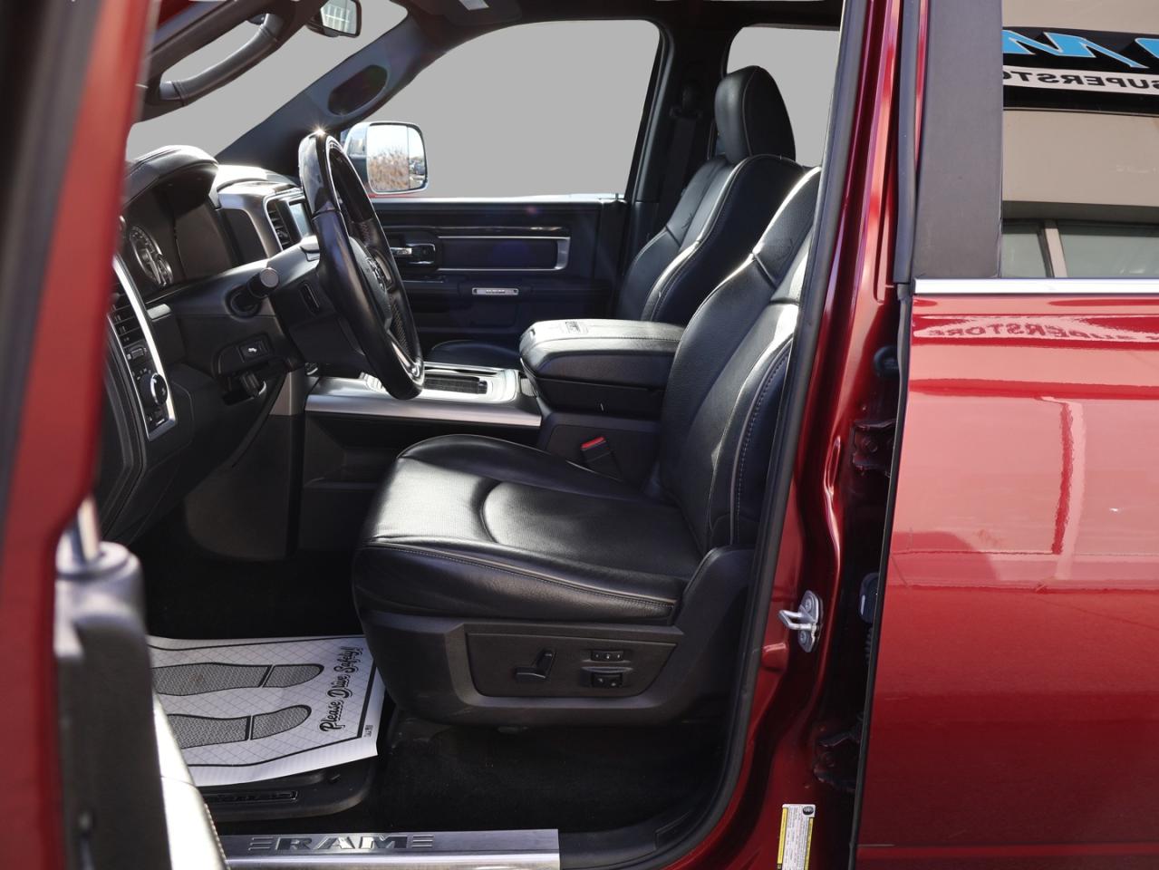 2016 RAM 1500 LIMITED DIESEL 4WD CERTIFIED *ACCIDENT FREE*DODGE MAINTAIN* CAMERA NAV BLUETOOTH LEATHER HEATED SEATS SUNROOF CRUISE ALLOYS - Photo #14