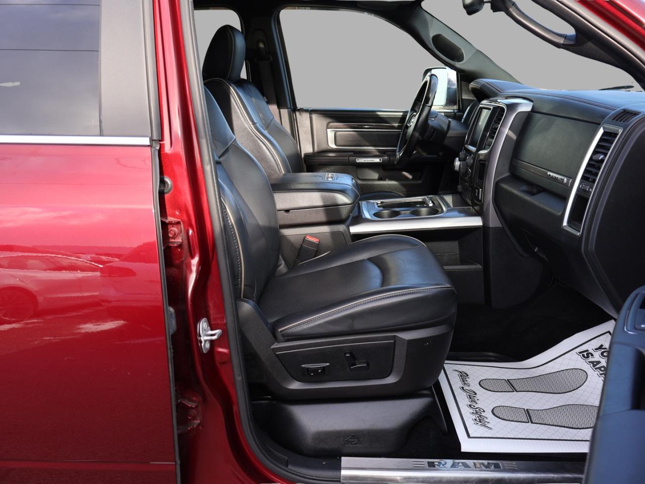 2016 RAM 1500 LIMITED DIESEL 4WD CERTIFIED *ACCIDENT FREE*DODGE MAINTAIN* CAMERA NAV BLUETOOTH LEATHER HEATED SEATS SUNROOF CRUISE ALLOYS - Photo #17