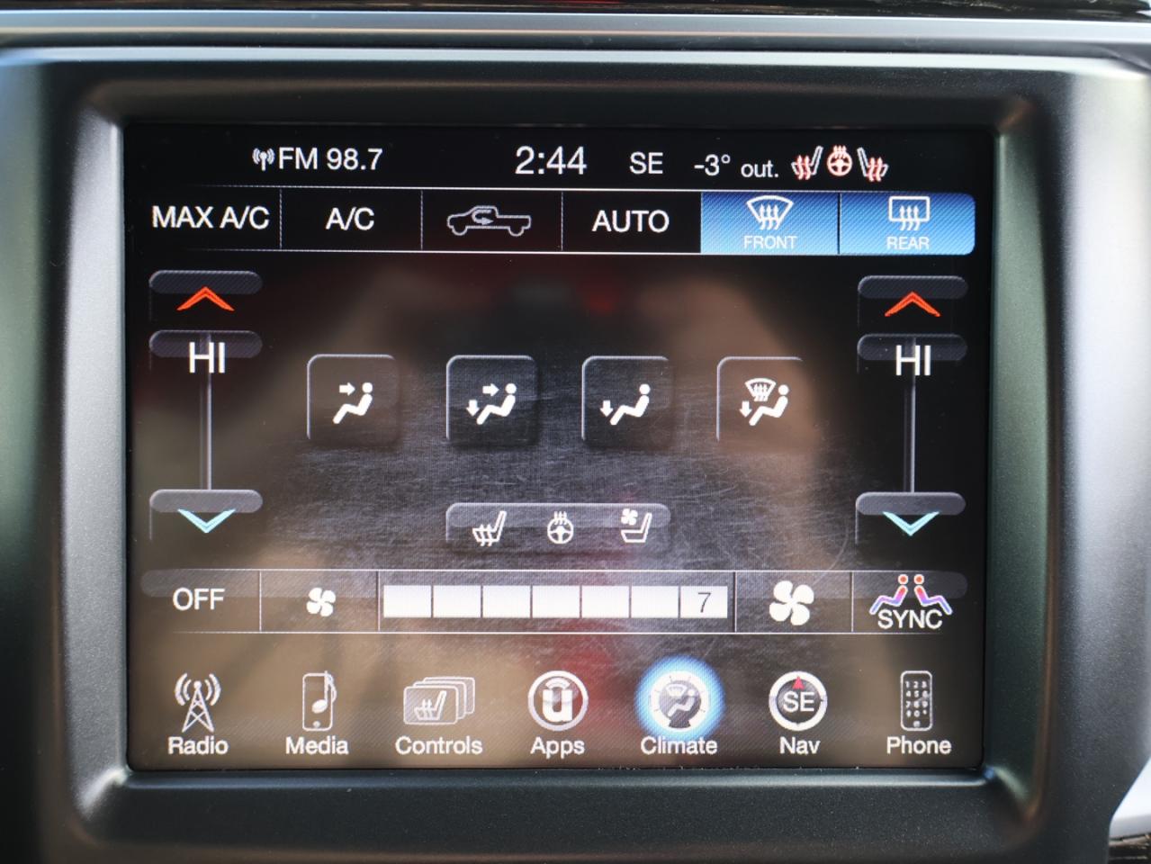 2016 RAM 1500 LIMITED DIESEL 4WD CERTIFIED *ACCIDENT FREE*DODGE MAINTAIN* CAMERA NAV BLUETOOTH LEATHER HEATED SEATS SUNROOF CRUISE ALLOYS - Photo #24