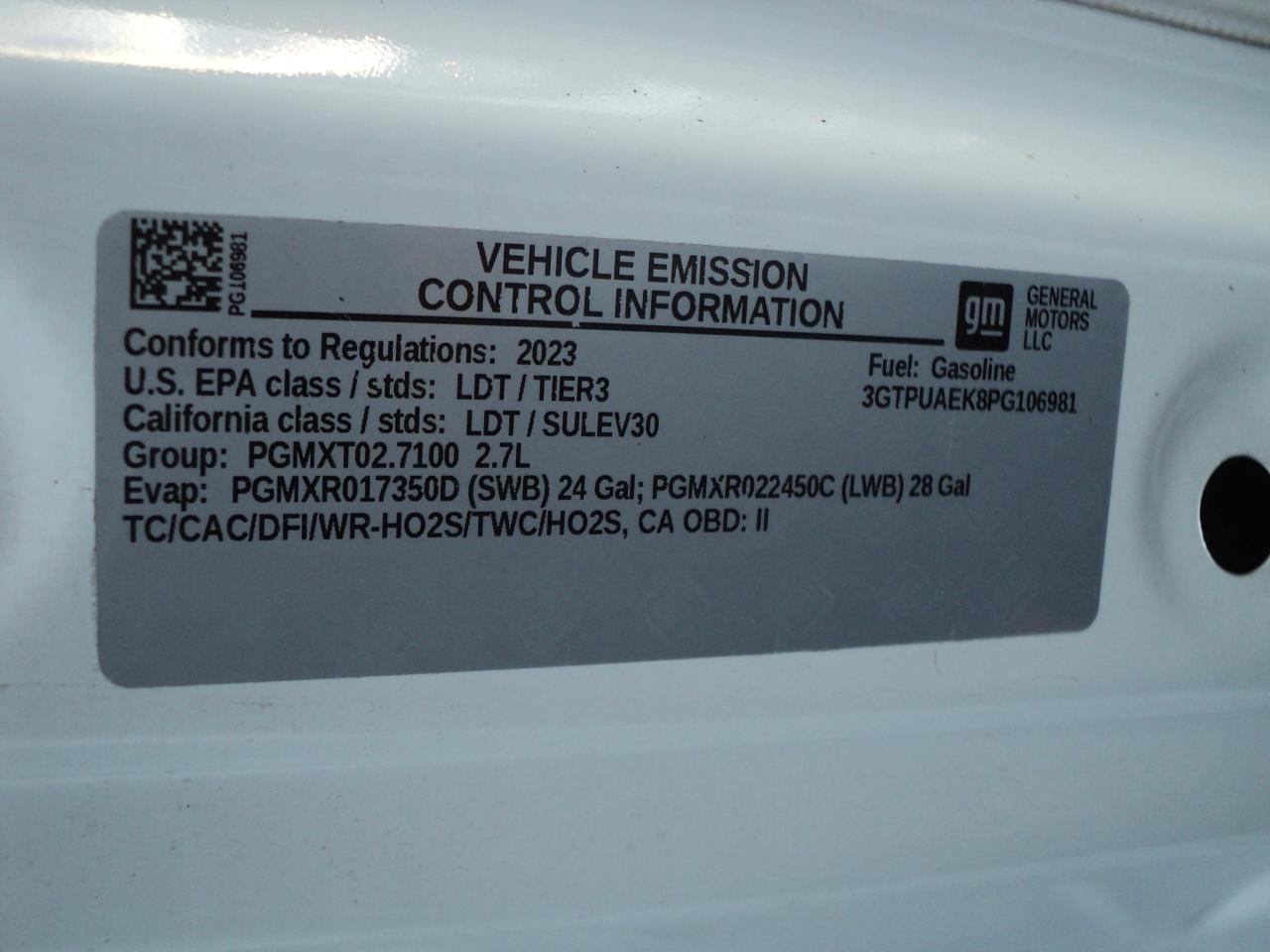 2023 GMC Sierra 1500 Pro CrewCab 4WD 2.7L4cylGas 6'7"Box - Photo #28