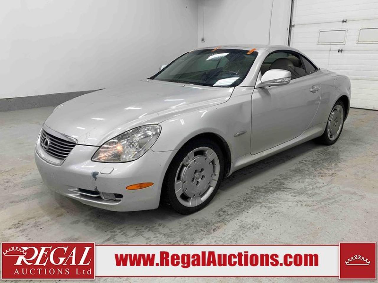 Used 2009 Lexus SC 430  for sale in Calgary, AB