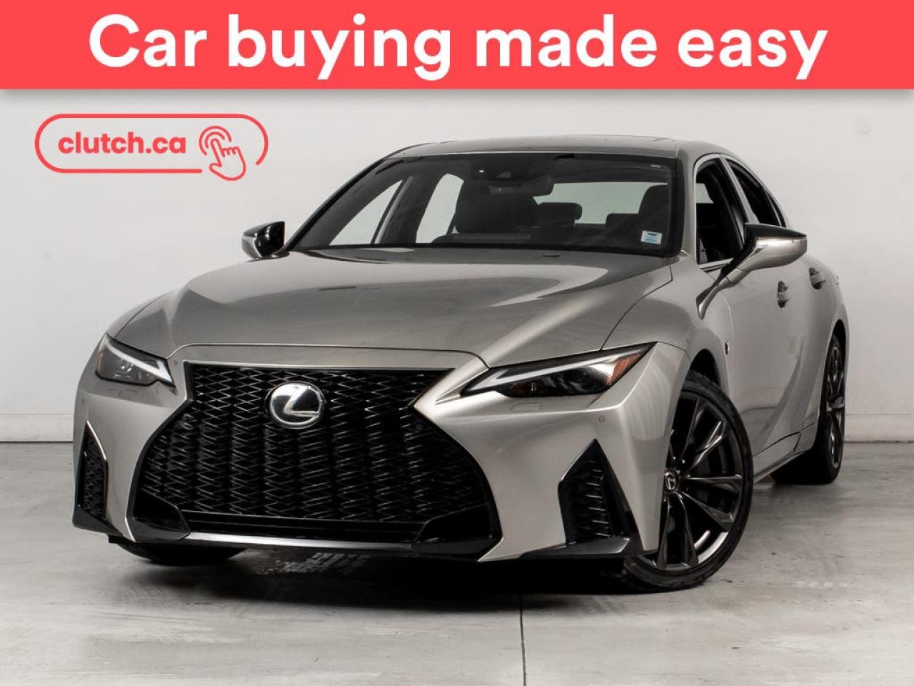 Used 2023 Lexus IS 300 F Sport w/Bluetooth, Cruise Control, Rearview Camera for sale in Bedford, NS