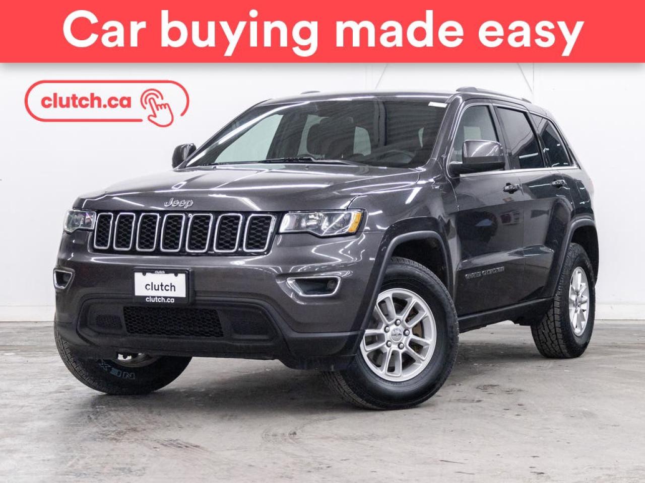 Used 2019 Jeep Grand Cherokee Laredo 4x4 w/Apple CarPlay & Android Auto, Heated Front Seats, Backup Cam for sale in Toronto, ON