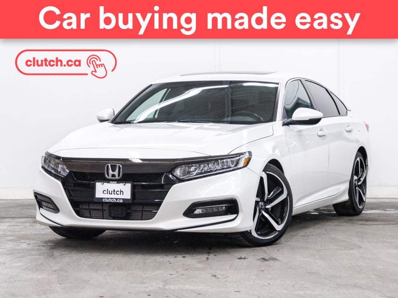 Used 2020 Honda Accord Sport w/ Apple CarPlay & Android Auto, Heated Front Seats, Rearview Camera for sale in Toronto, ON