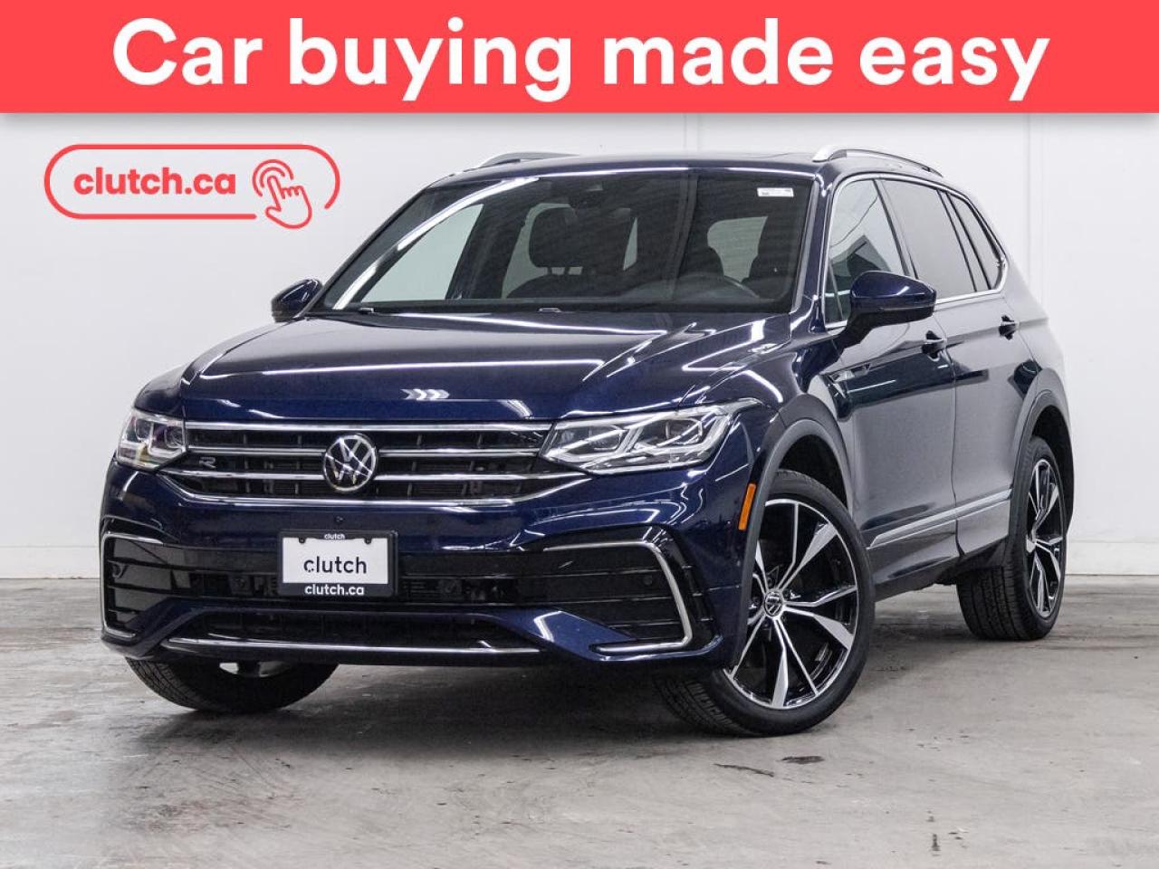 Used 2024 Volkswagen Tiguan Highline R-Line AWD w/ Apple CarPlay & Android Auto, Heated Front Seats, Rearview Camera for sale in Toronto, ON