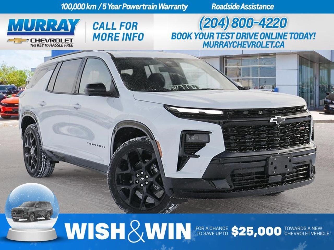 New 2026 Chevrolet Traverse RS for sale in Winnipeg, MB