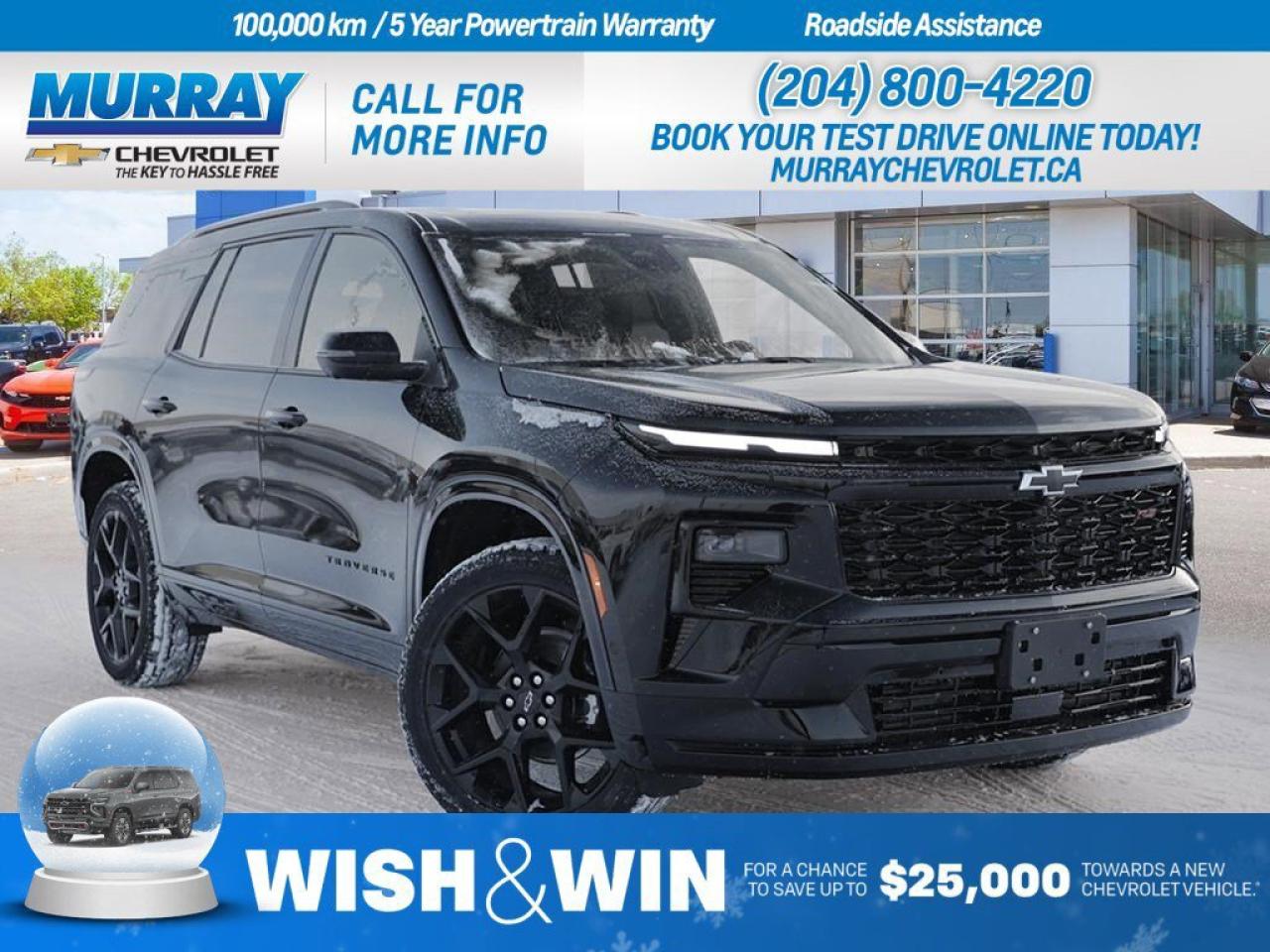 New 2026 Chevrolet Traverse RS for sale in Winnipeg, MB