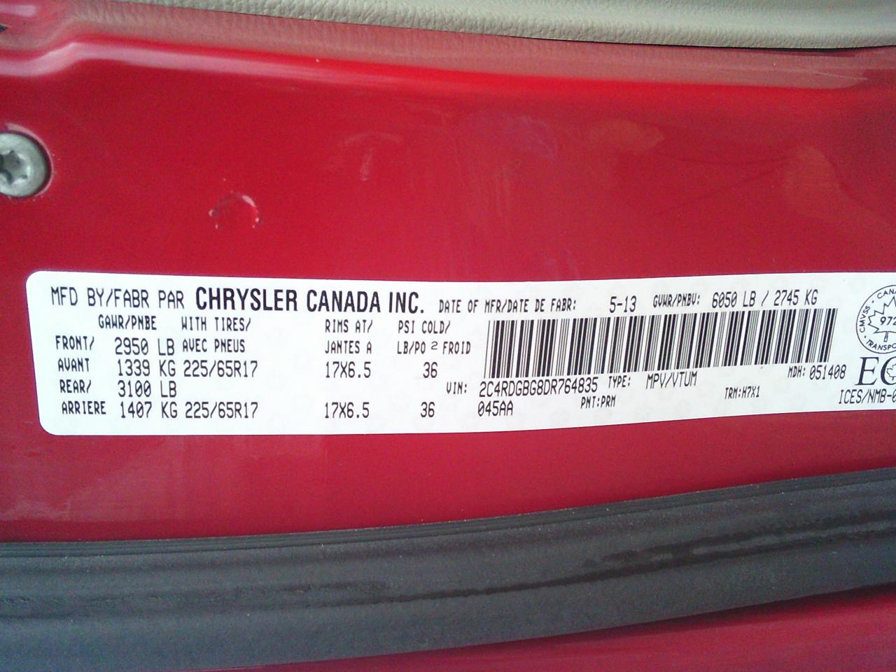 2013 Dodge Grand Caravan 4dr Wgn SE - Photo #32