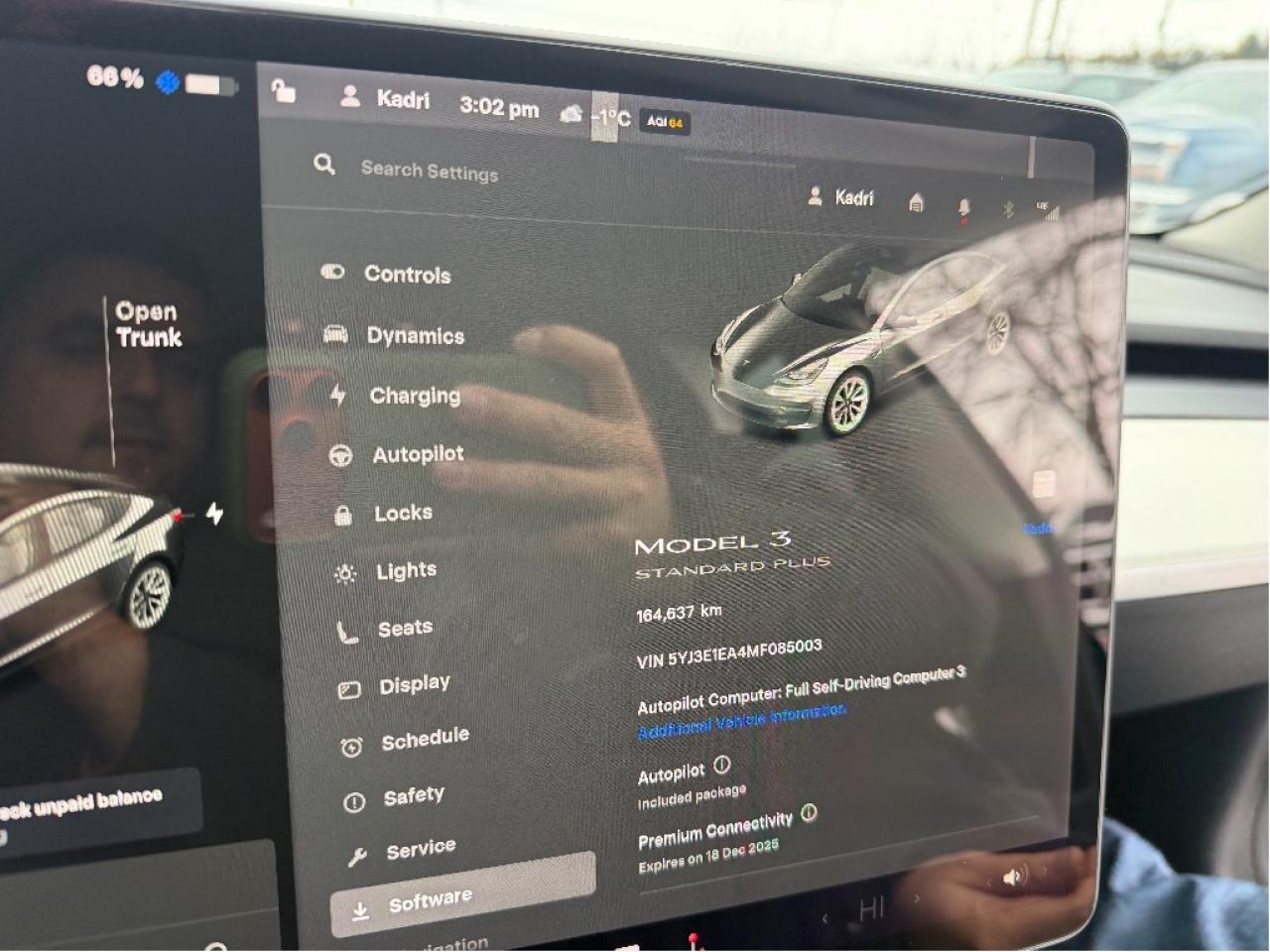 2021 Tesla Model 3 STANDARD RANGE PLUS Photo