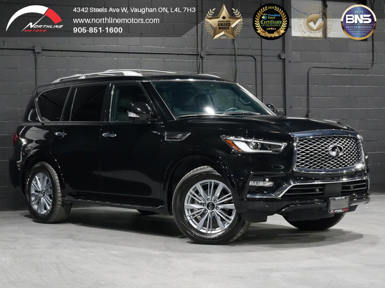 2024 Infiniti QX80 LUXE/7-PASS/ROOF/BOSE/360 CAM/DRIVE ASSIST/1OWNER Photo0