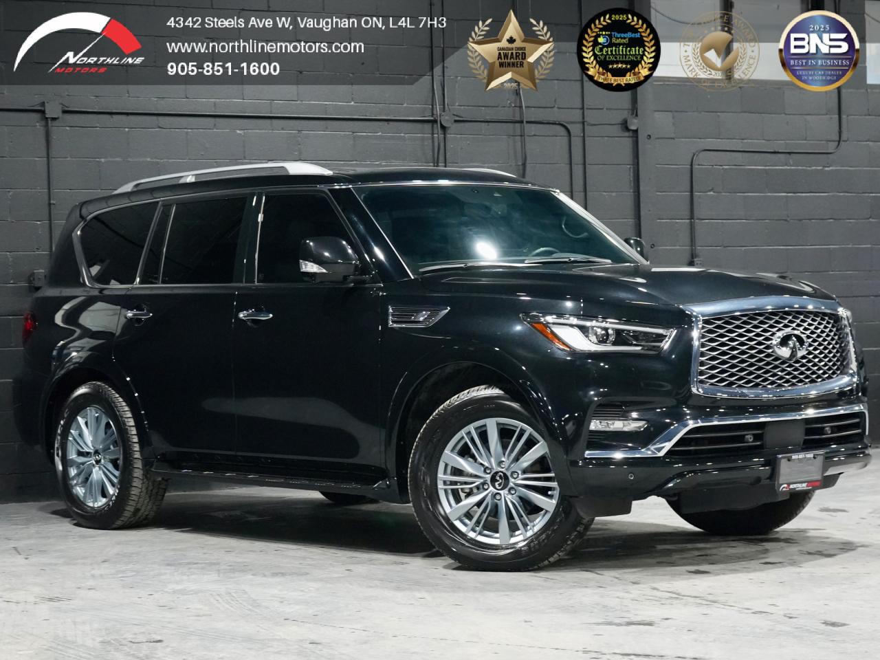 2024 Infiniti QX80 LUXE 7 PASS/ROOF/360 CAM/BOSE/REAR ENTERTAINMENT Photo0