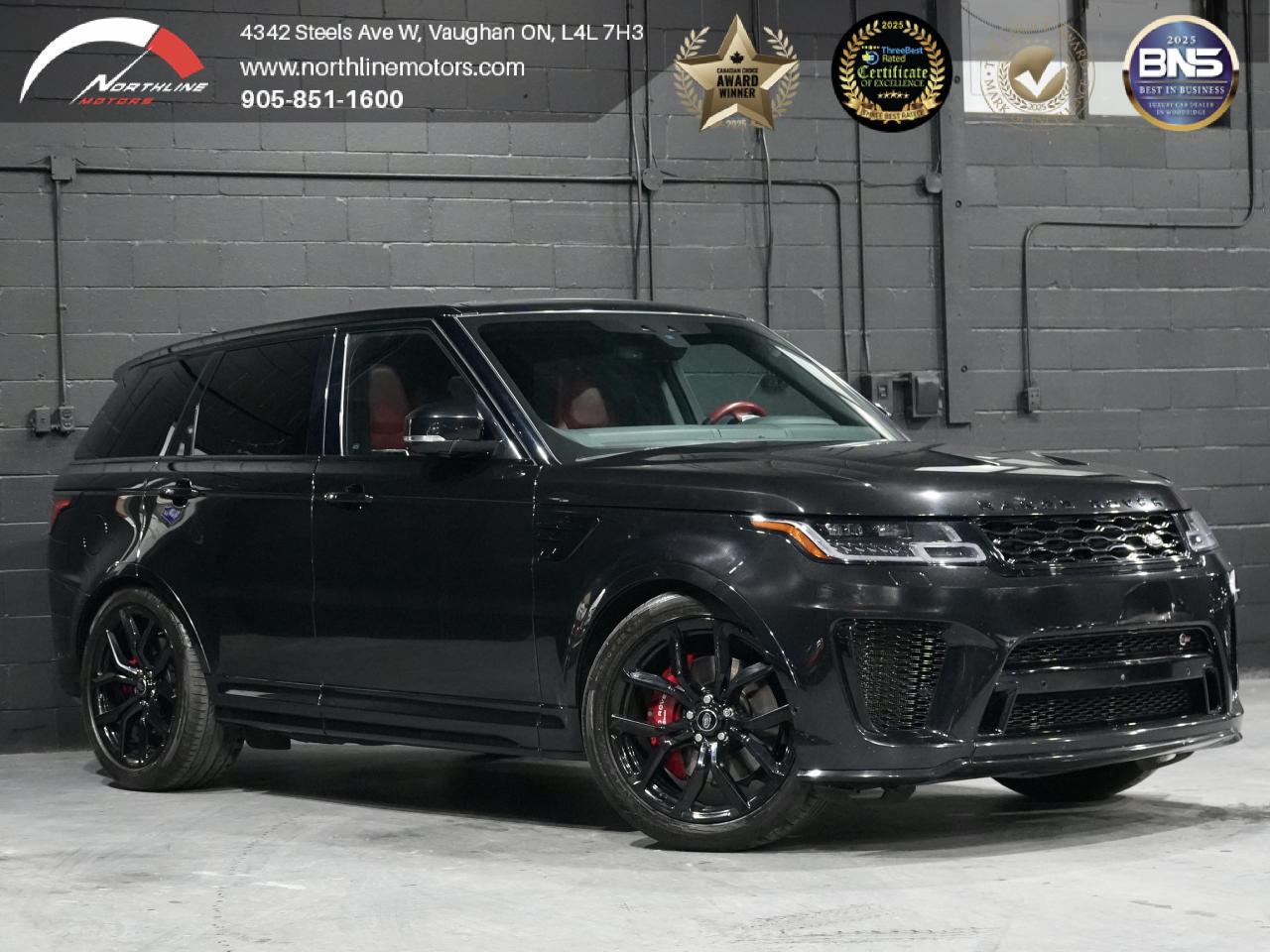 Used 2022 Land Rover Range Rover Sport Supercharged SVR/PANO/360CAM/22 IN RIM/NO ACCIDENT for sale in Vaughan, ON