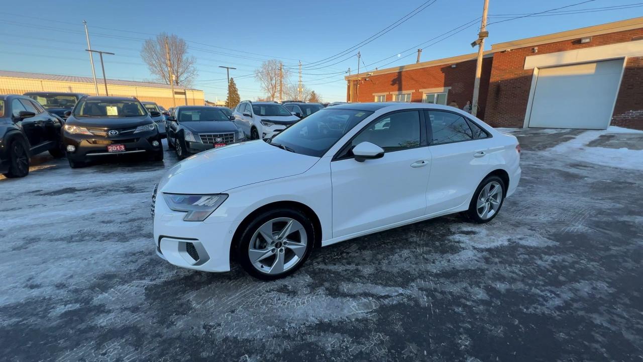 2023 Audi A3 AWD | HTD LEATHER | SUNROOF | CARPLAY | ALLOYS Photo