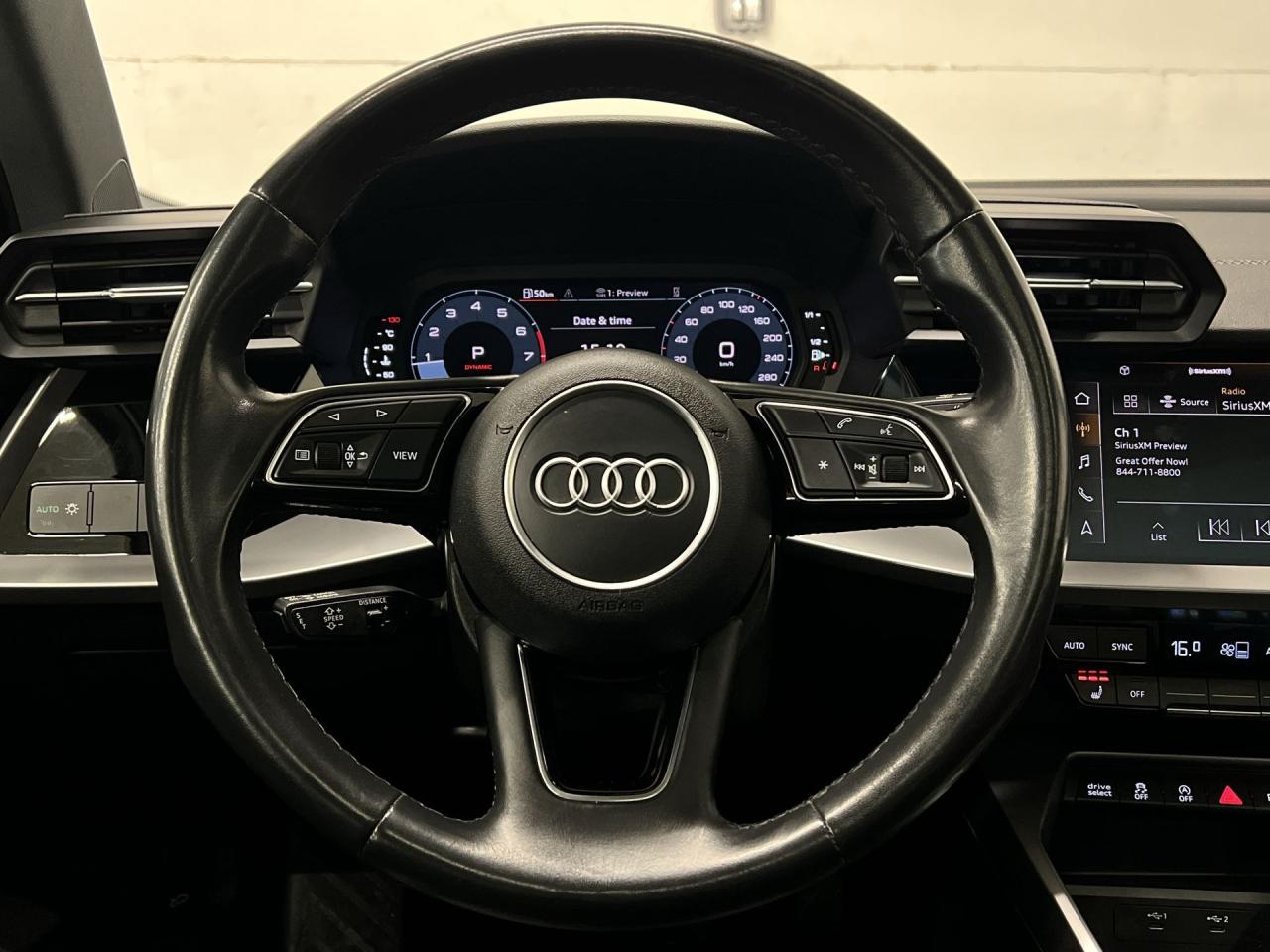 2023 Audi A3 AWD | HTD LEATHER | SUNROOF | CARPLAY | ALLOYS Photo