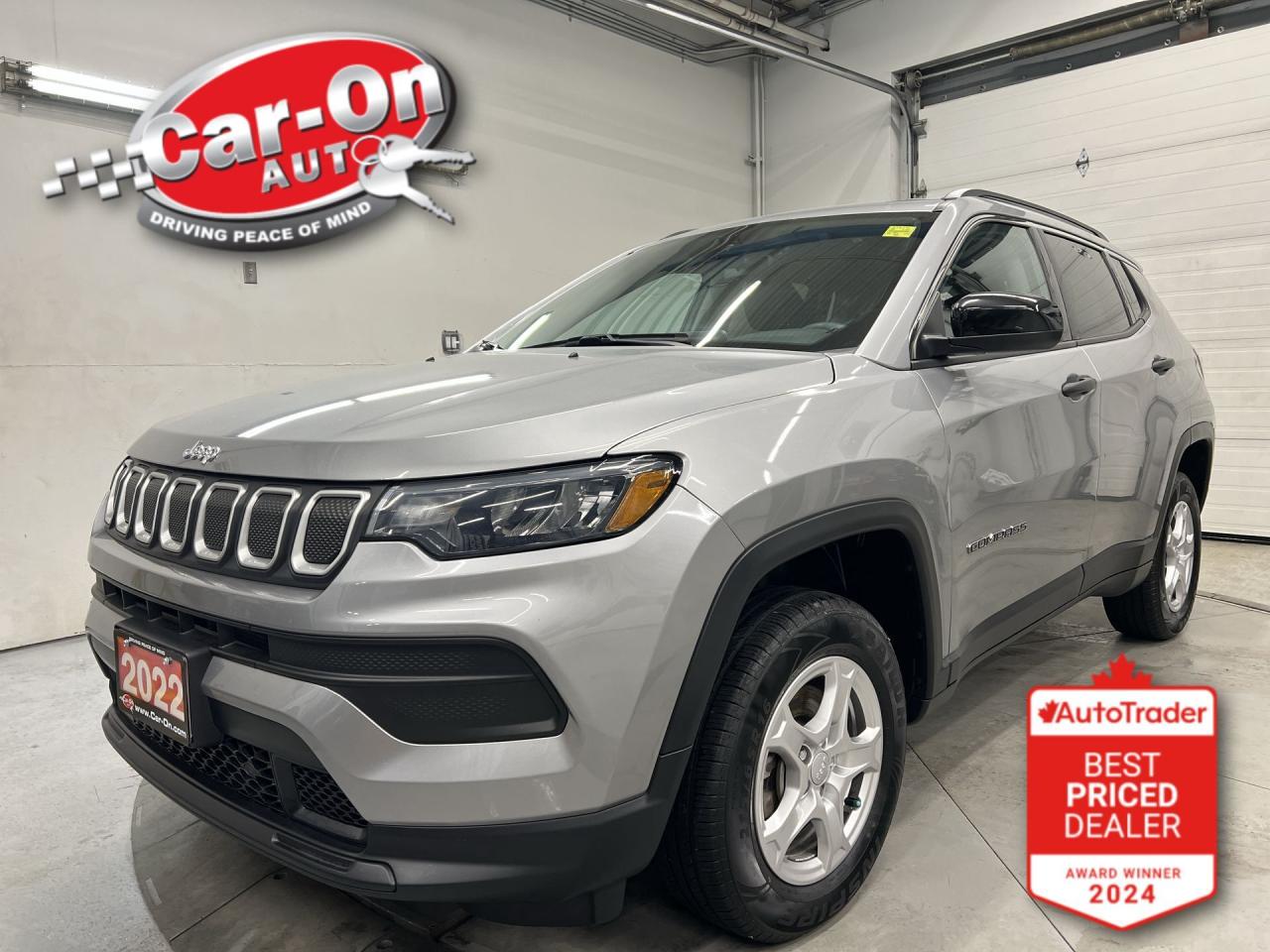 Used 2022 Jeep Compass 4X4 | HTD SEATS | CARPLAY | ALLOYS | BLUETOOTH for sale in Ottawa, ON