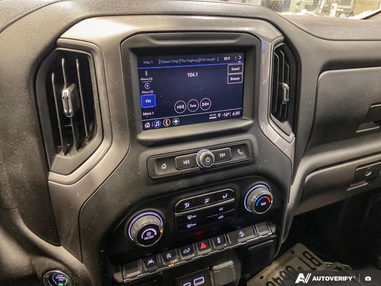 2022 Chevrolet Silverado 1500 Work Truck  -  Android Auto Photo