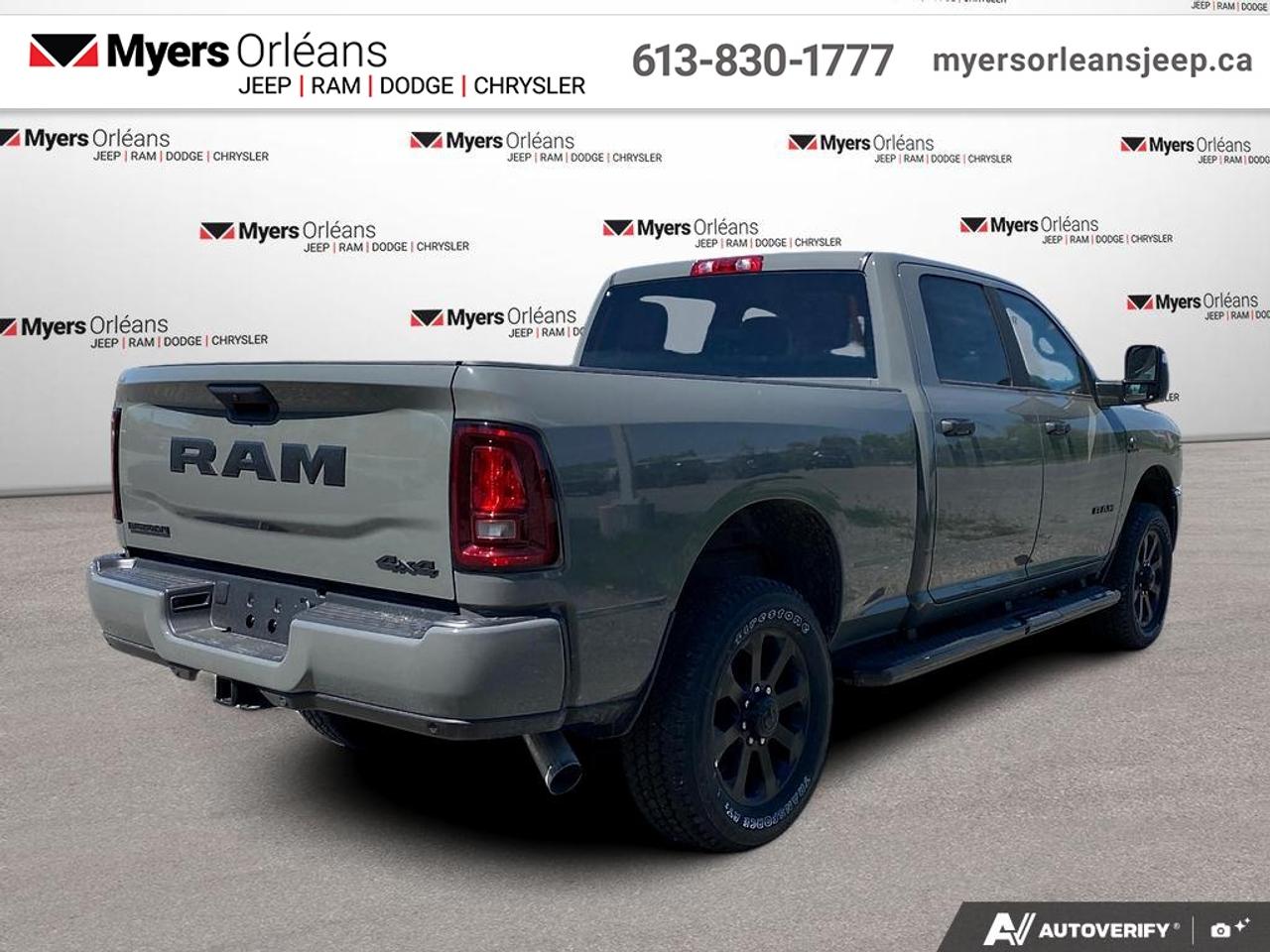 2026 RAM 2500 Big Horn   - Diesel Engine - Night Edition Photo4