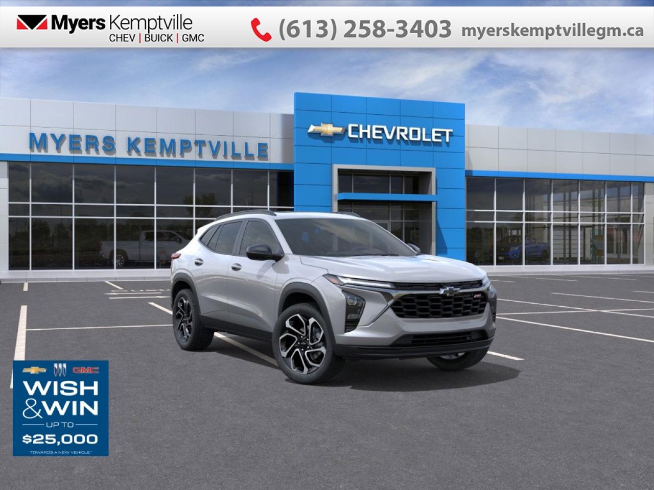 New 2026 Chevrolet Trax 2RS  - Sunroof for sale in Kemptville, ON