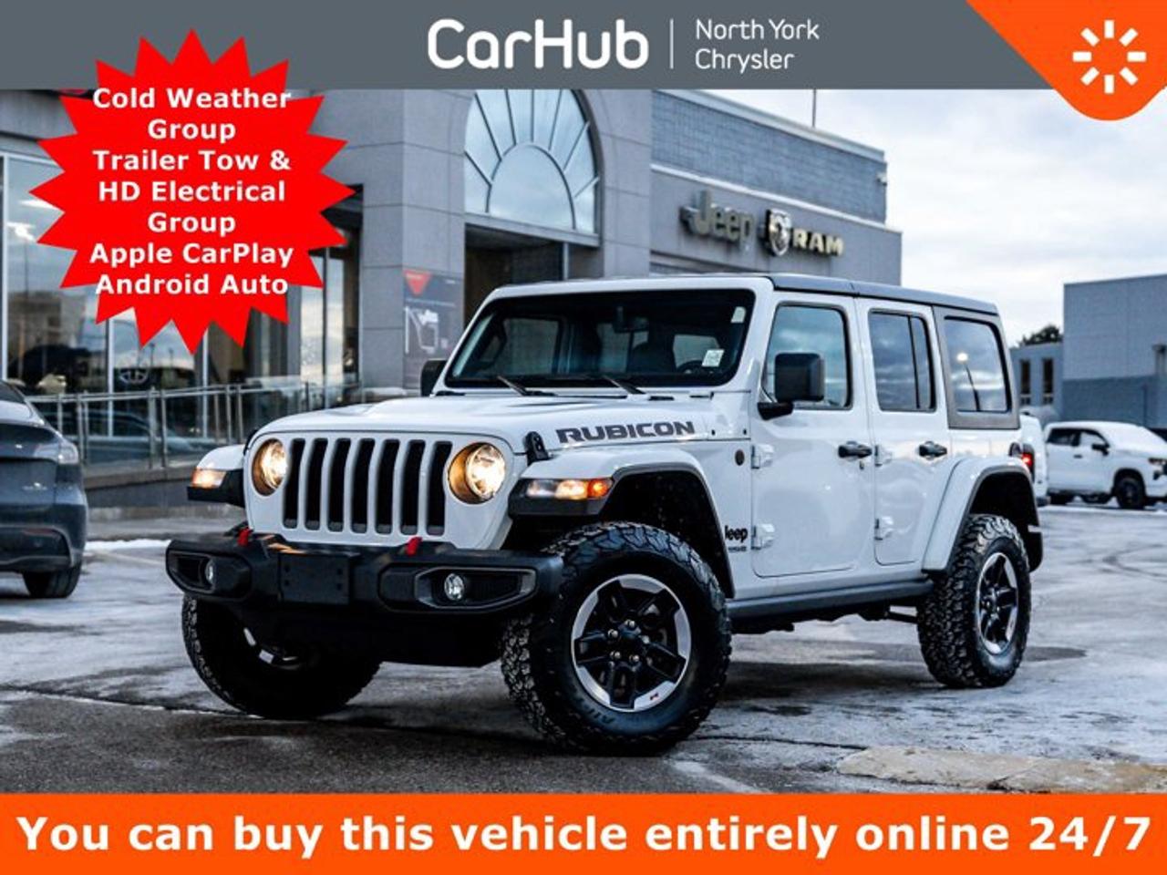 2022 Jeep Wrangler Unlimited Rubicon Cold Weather Group Trailer Tow & HD Electrical Group Photo0