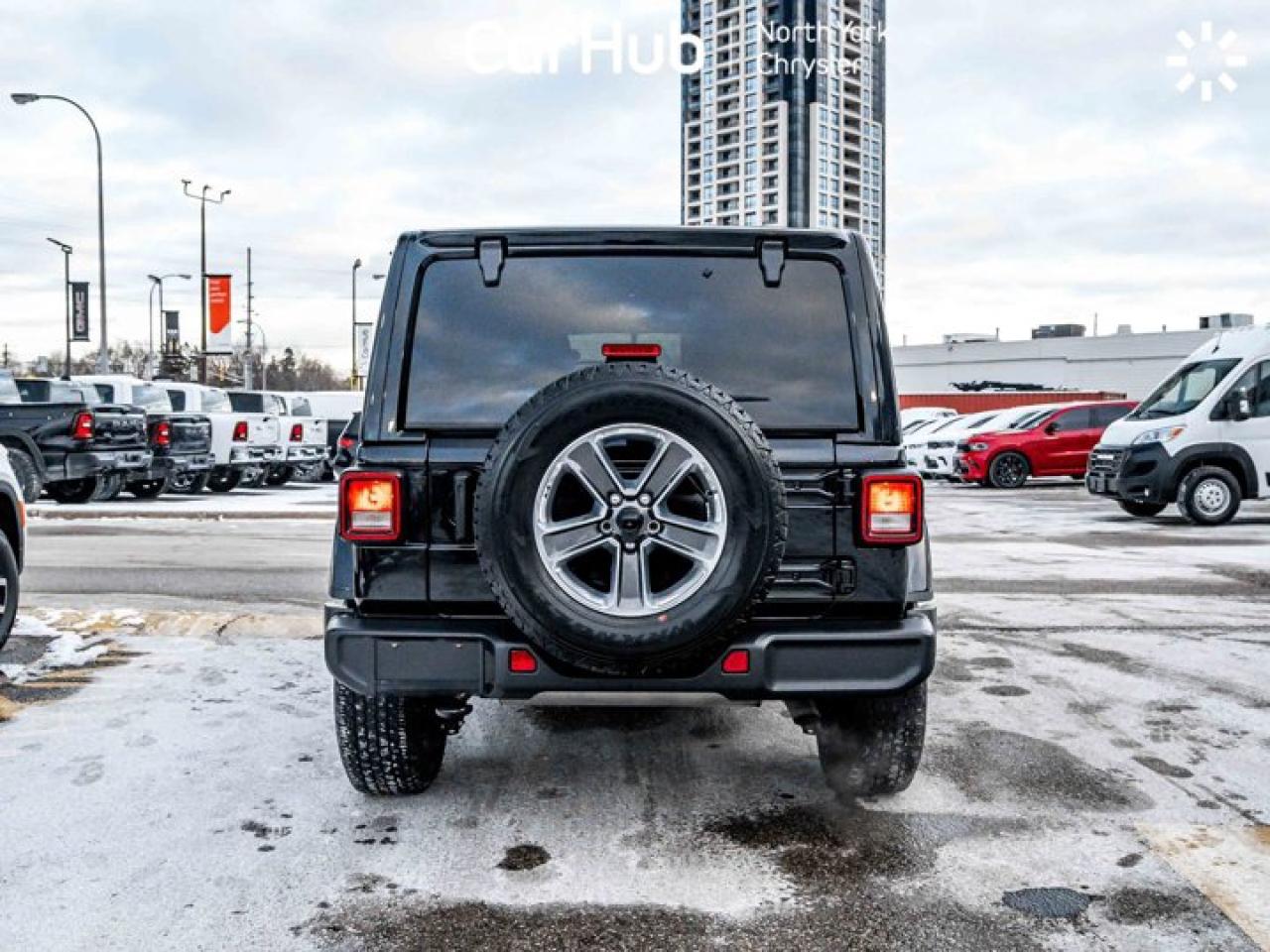 2021 Jeep Wrangler Unlimited Sahara Cold Weather Group Apple CarPlay Android Auto Photo