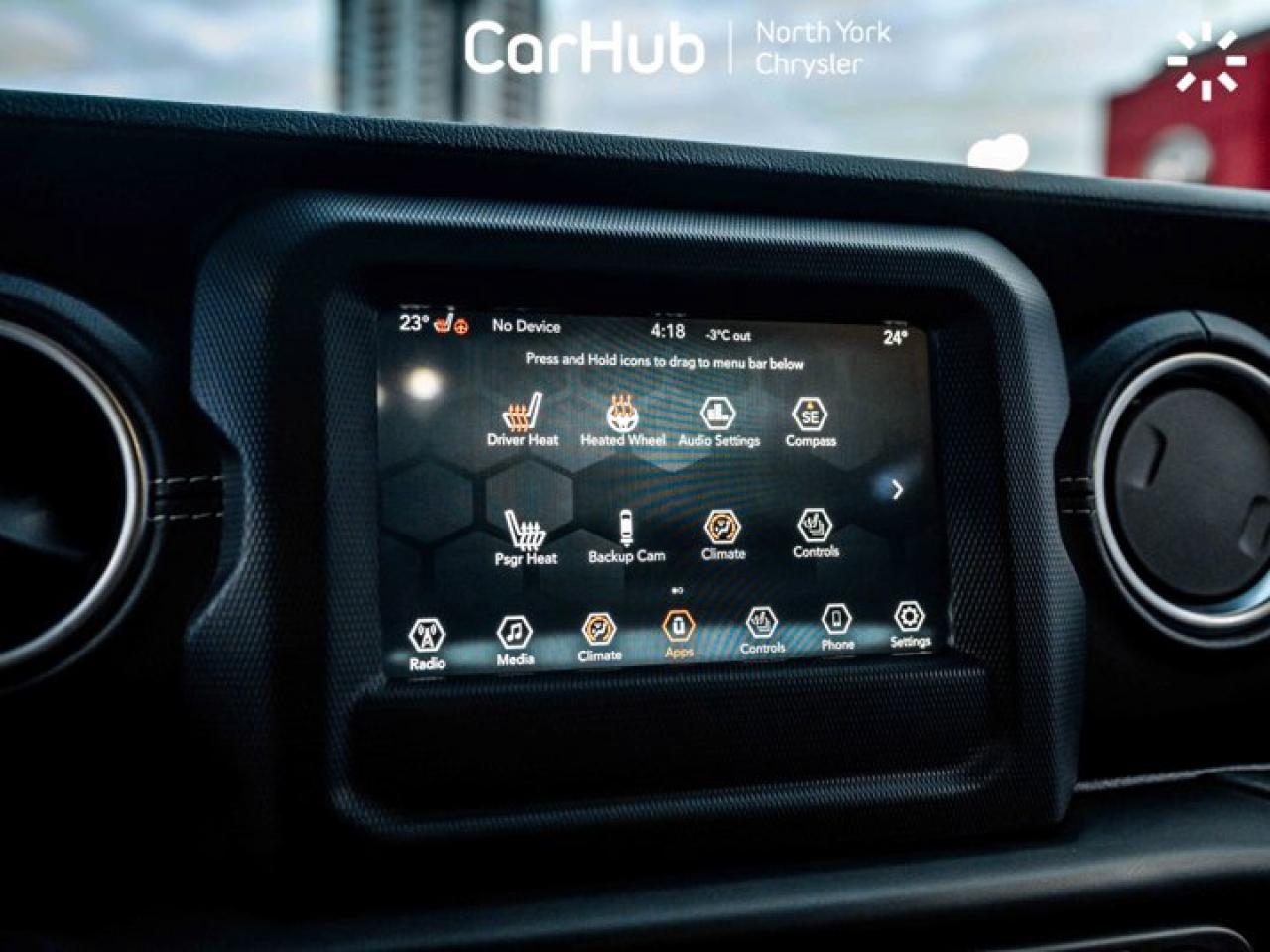 2021 Jeep Wrangler Unlimited Sahara Cold Weather Group Apple CarPlay Android Auto Photo