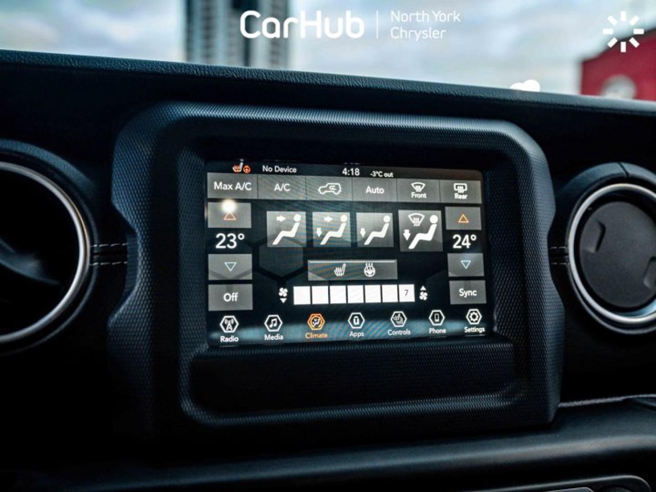 2021 Jeep Wrangler Unlimited Sahara Cold Weather Group Apple CarPlay Android Auto Photo