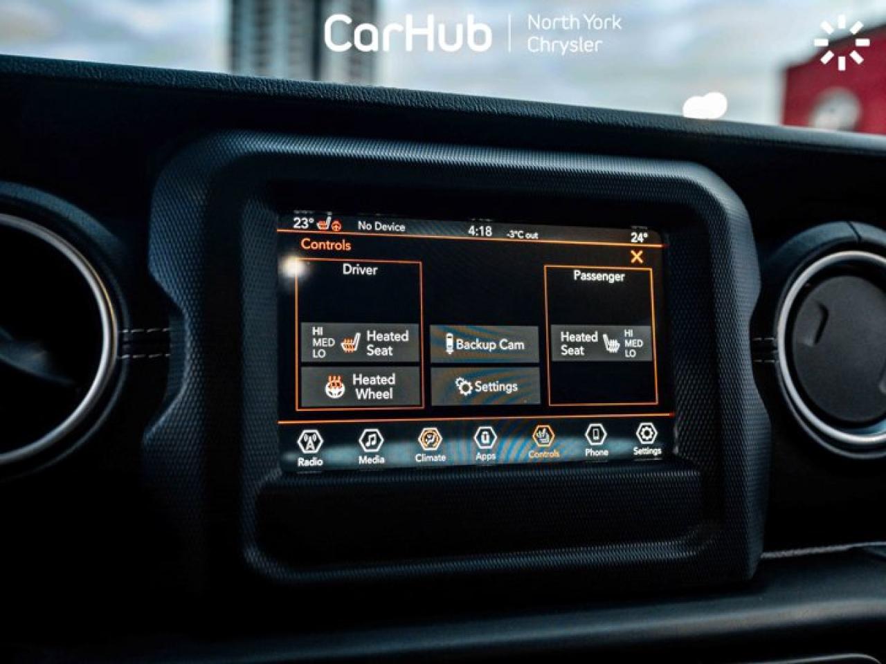 2021 Jeep Wrangler Unlimited Sahara Cold Weather Group Apple CarPlay Android Auto Photo