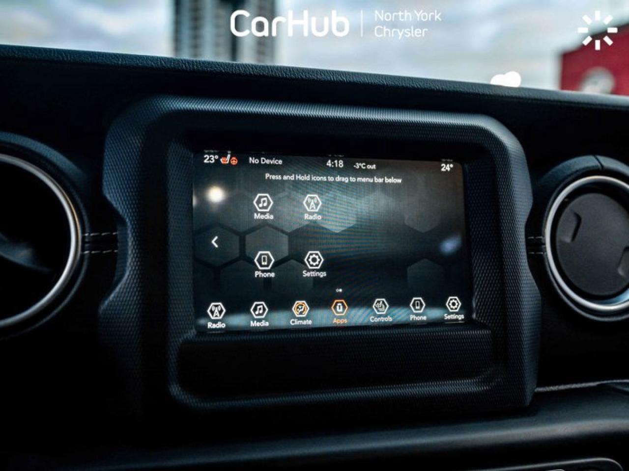 2021 Jeep Wrangler Unlimited Sahara Cold Weather Group Apple CarPlay Android Auto Photo