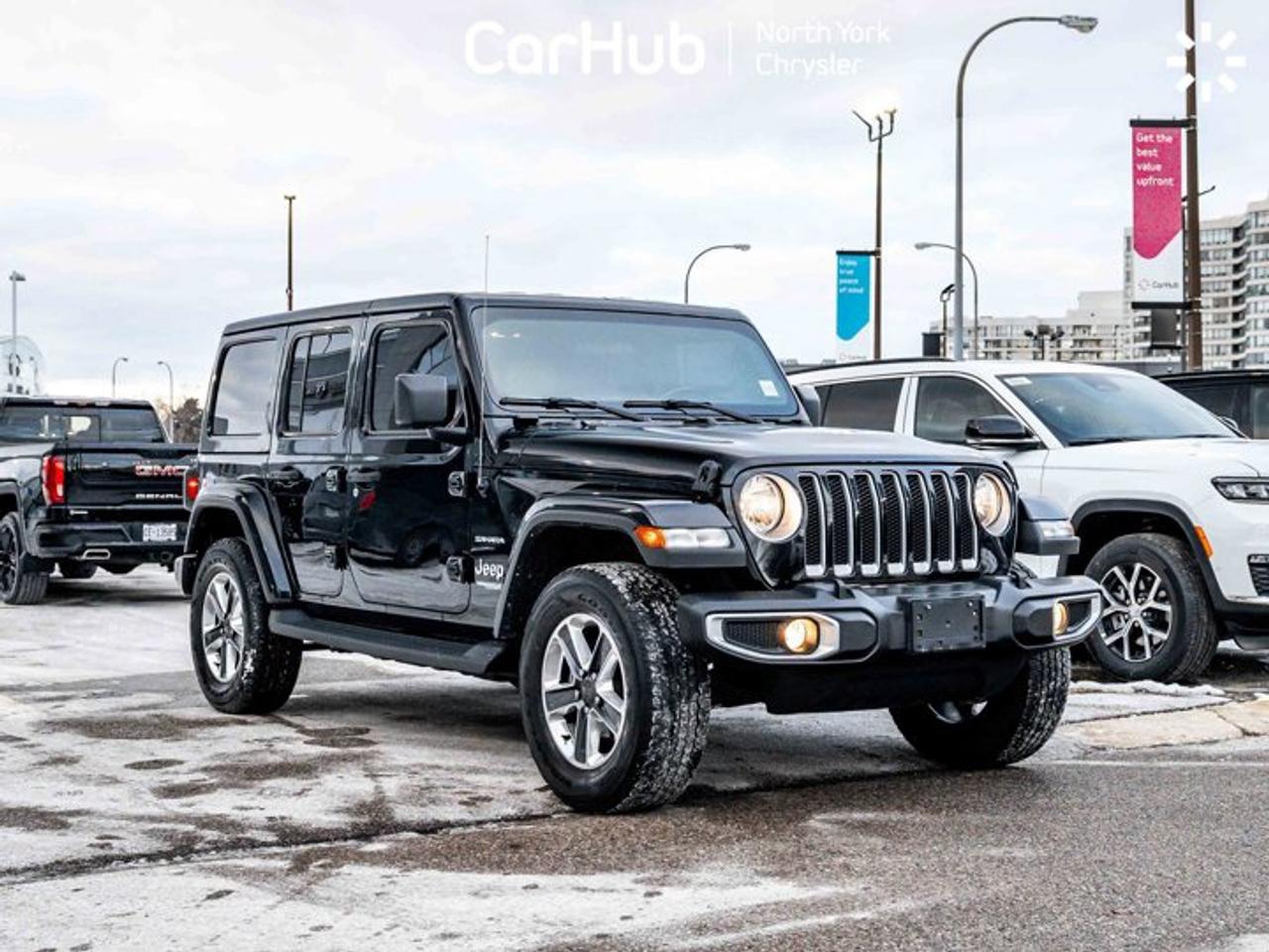 2021 Jeep Wrangler Unlimited Sahara Cold Weather Group Apple CarPlay Android Auto Photo4