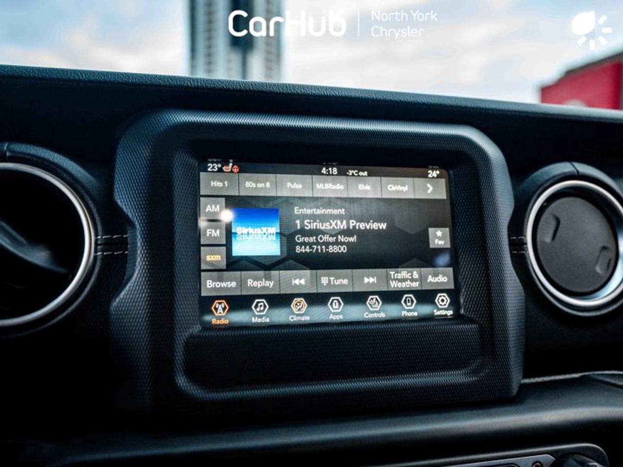 2021 Jeep Wrangler Unlimited Sahara Cold Weather Group Apple CarPlay Android Auto Photo