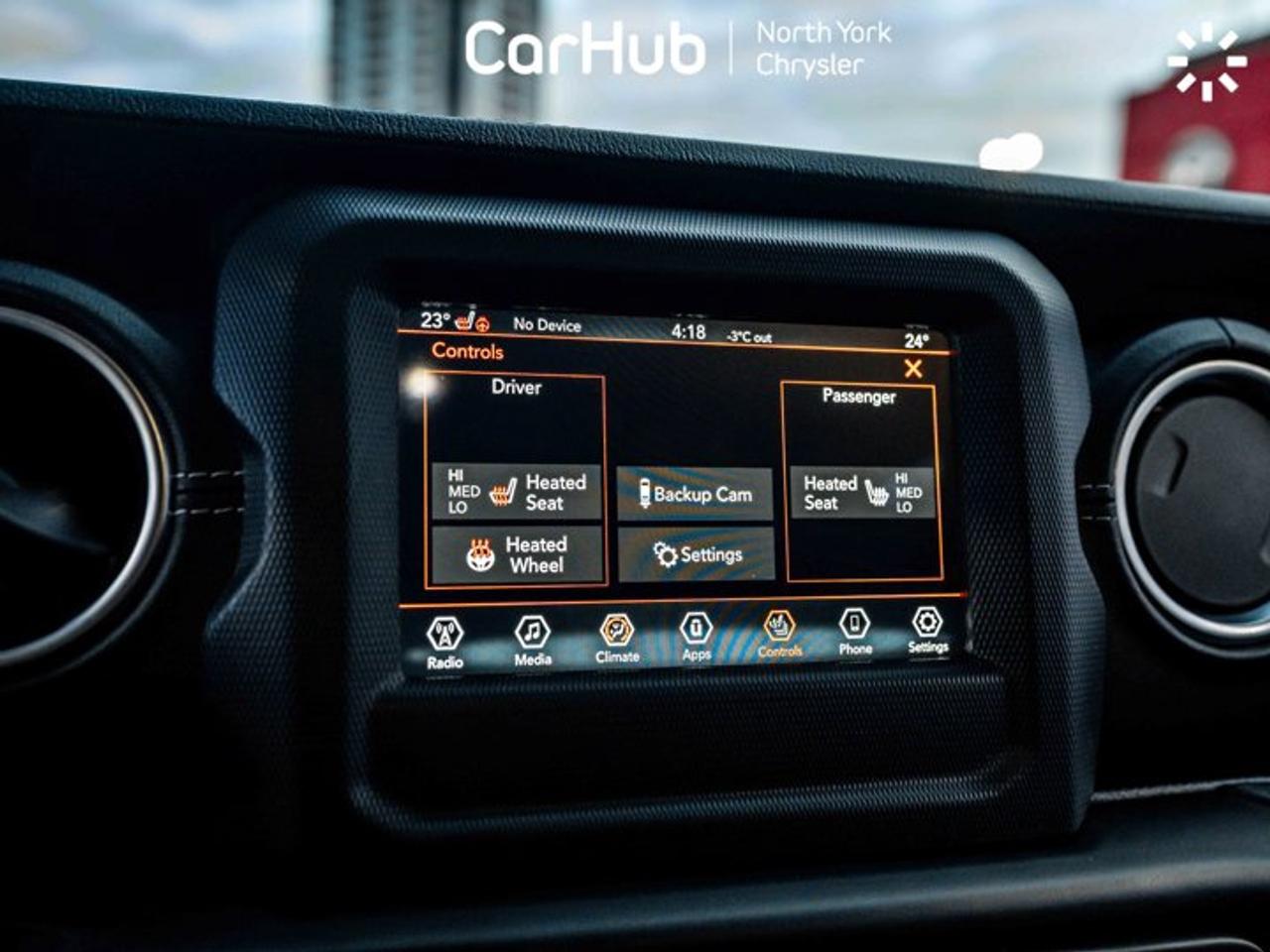 2021 Jeep Wrangler Unlimited Sahara Cold Weather Group Apple CarPlay Android Auto Photo