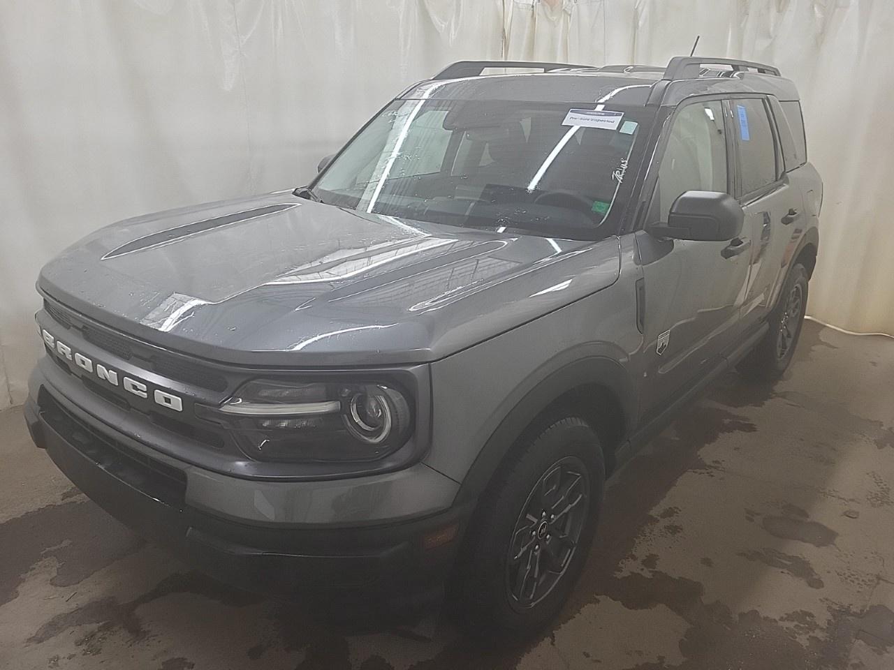 Recent Arrival! 2024 Ford Bronco Sport Big Bend AWD Big Bend | No Accidents | Zacks Certified. 8-Speed Automatic 4WD Carbonized Gray Metallic 1.5L EcoBoost<br /><br /><br />Air Conditioning, AM/FM radio: SiriusXM, Automatic temperature control, Equipment Group 200A, Exterior Parking Camera Rear, Heated front seats, Power driver seat, Power windows, Remote keyless entry, SYNC 3 Communications & Entertainment System, Wheels: 17''' Carbonized Grey-Painted Aluminum.<br /><br />Certification Program Details: Fresh 2 Yr MVI | 30 day warranty* | 110 point inspection | Full tank of fuel | Krown rustproofed | Flexible financing options | Professionally detailed<br /><br />This vehicle is Zacks Certified! You're approved! We work with you. Together we'll find a solution that makes sense for your individual situation. Please visit us or call 902 843-3900 to learn about our great selection.<br /><br />With 22 lenders available Zack's Auto Sales can offer our customers with the lowest available interest rate. Thank you for taking the time to check out our selection!