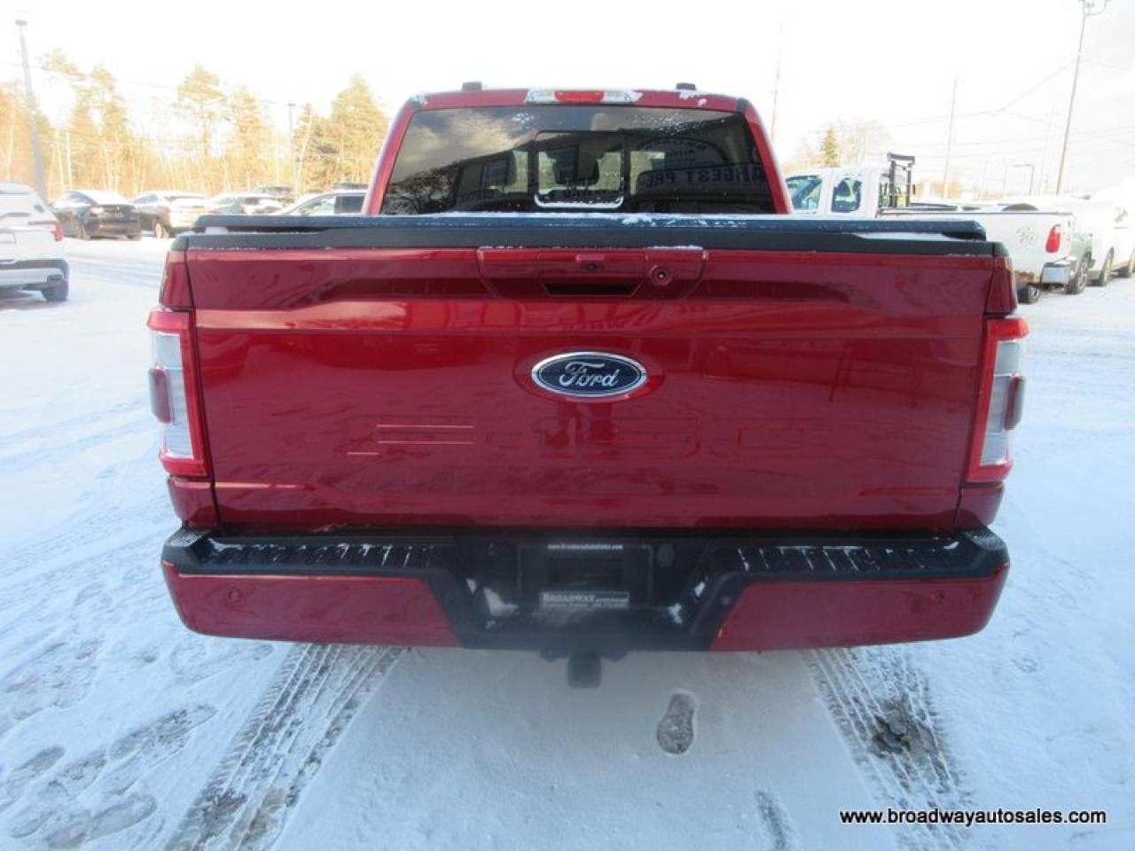 2023 Ford F-150 GREAT KM'S LARIAT-PACKAGE 5 PASSENGER 5.0L - V8.. 4X4.. CREW-CAB..  SHORTY.. NAVIGATION.. POWER SUNROOF & PEDALS.. LEATHER.. HEATED SEATS & WHEEL.. Photo